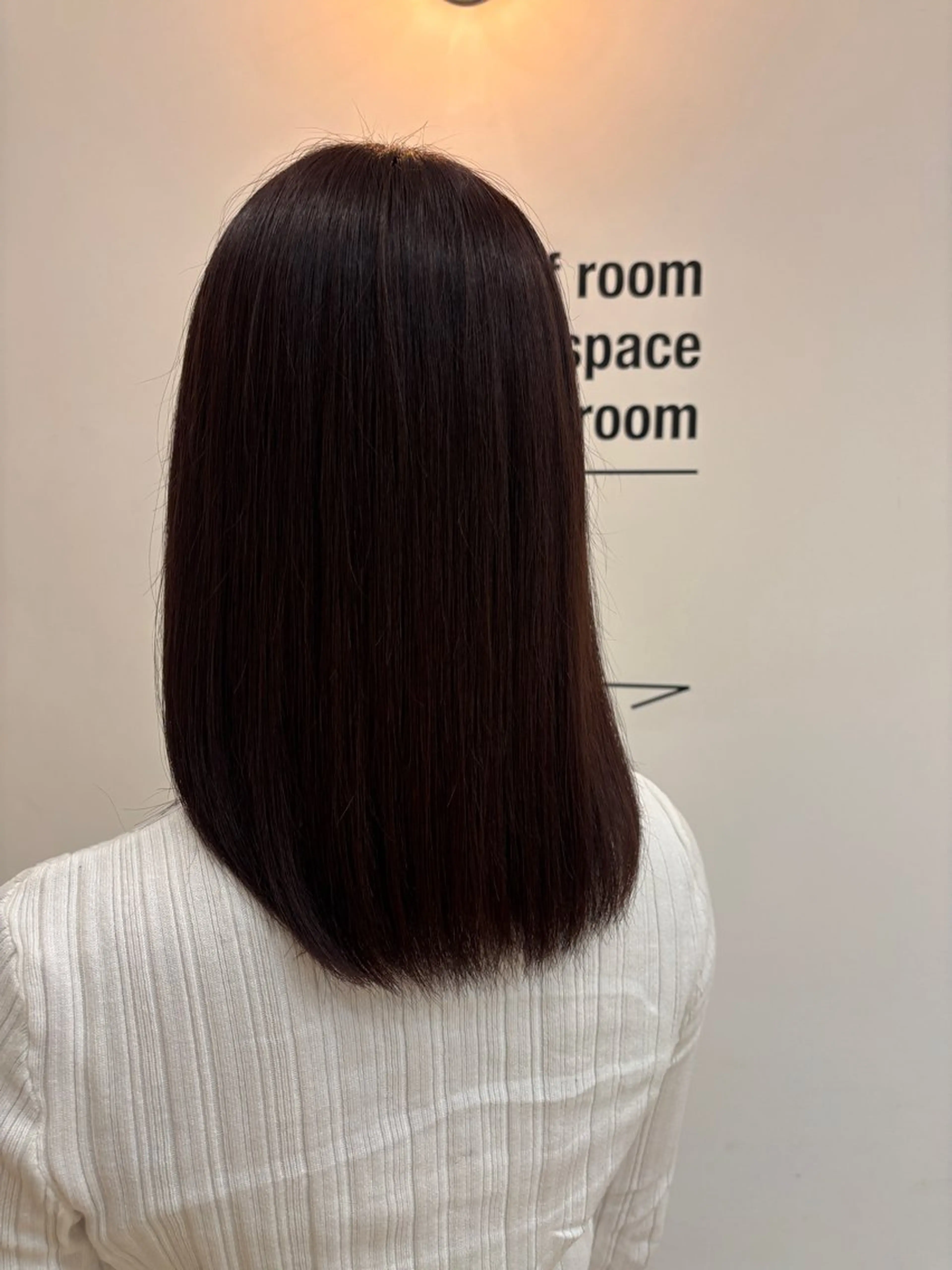 カラー ヘアカラー 渋川 真奈のヘアスタイル