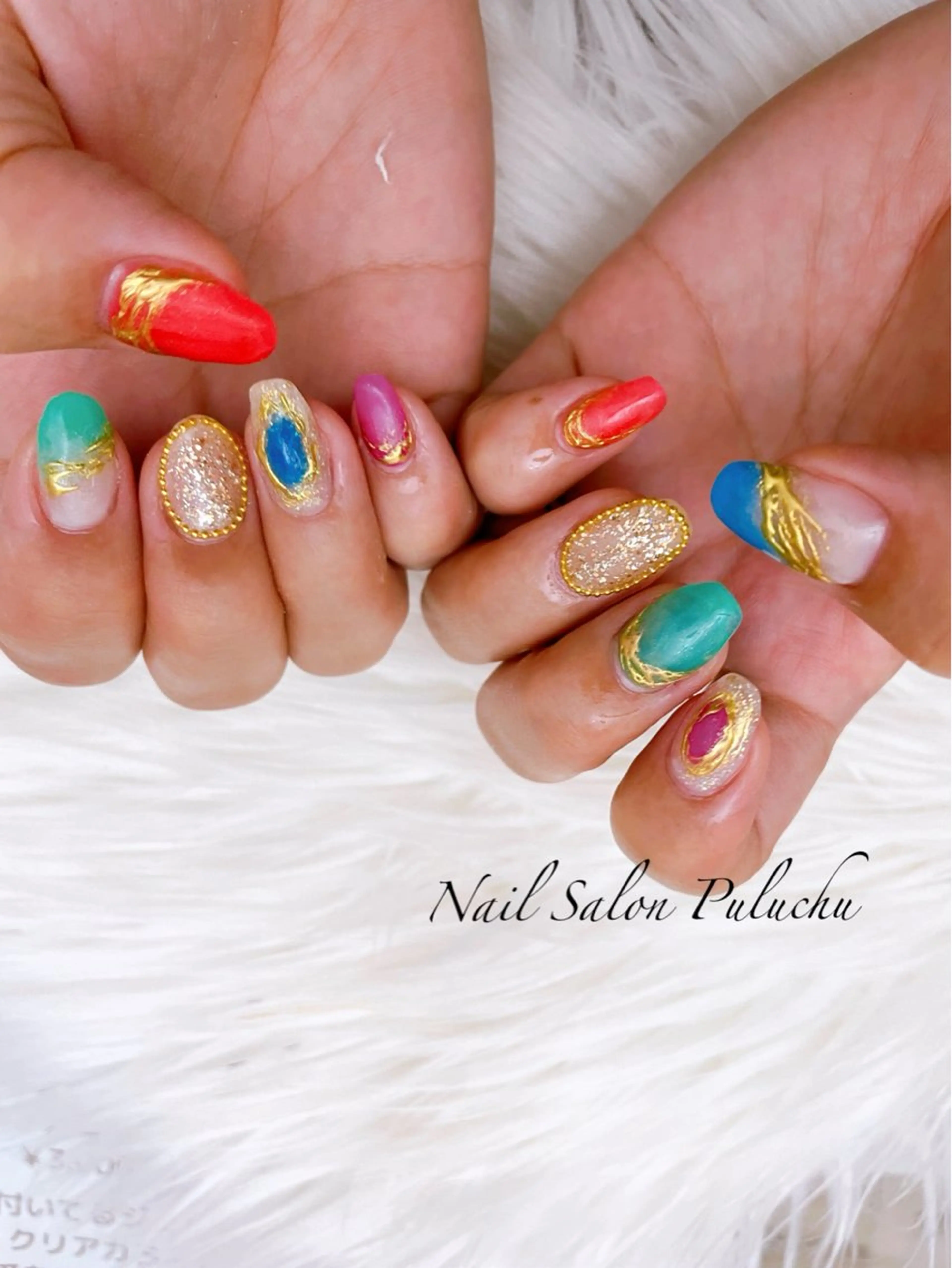 ネイル ハンドネイル ♡ puluchu ♡のネイルデザイン
