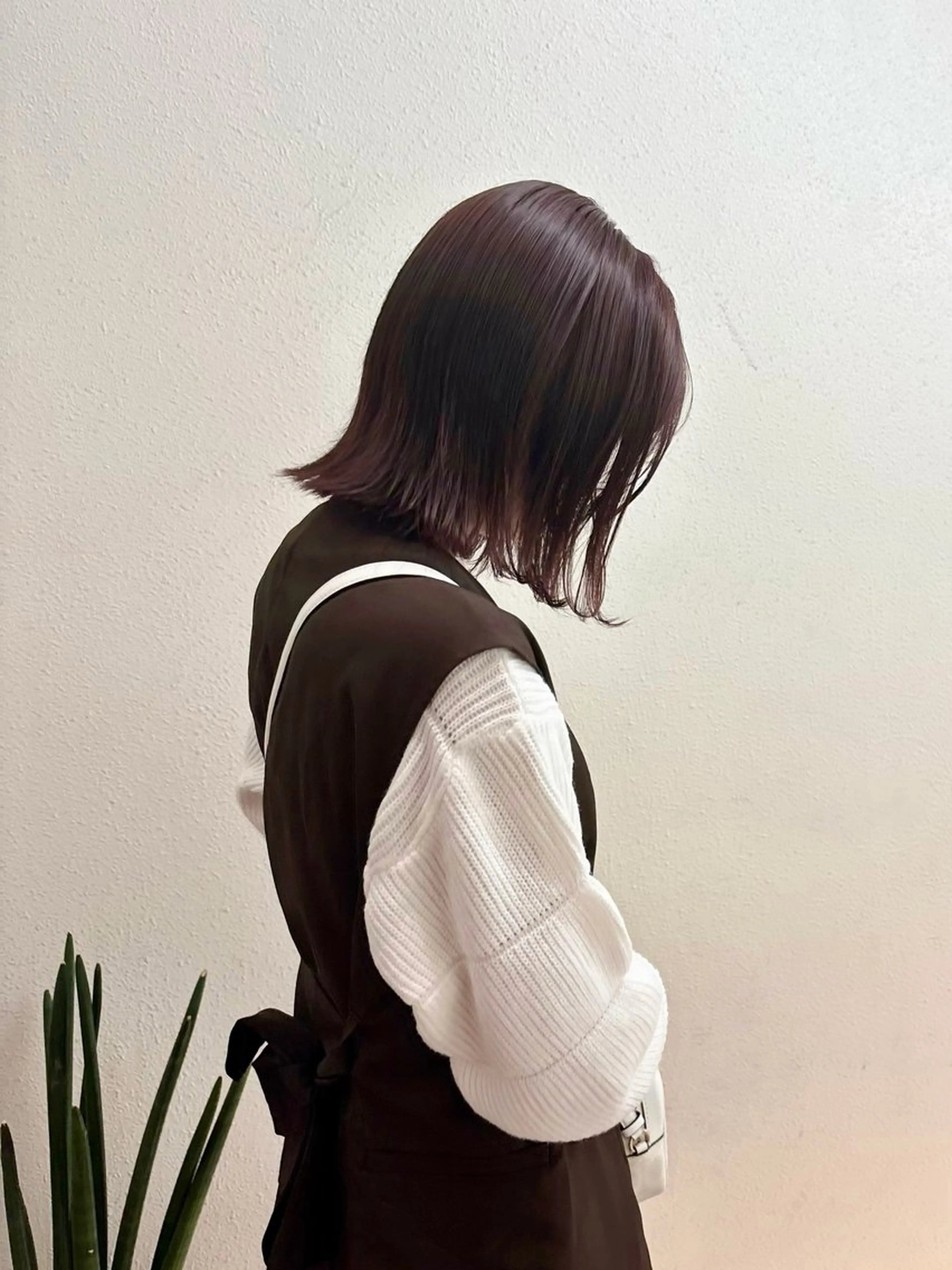 カラー ピンクカラー aiko【艶カラー ・ミニモ年内で終了】のヘアスタイル