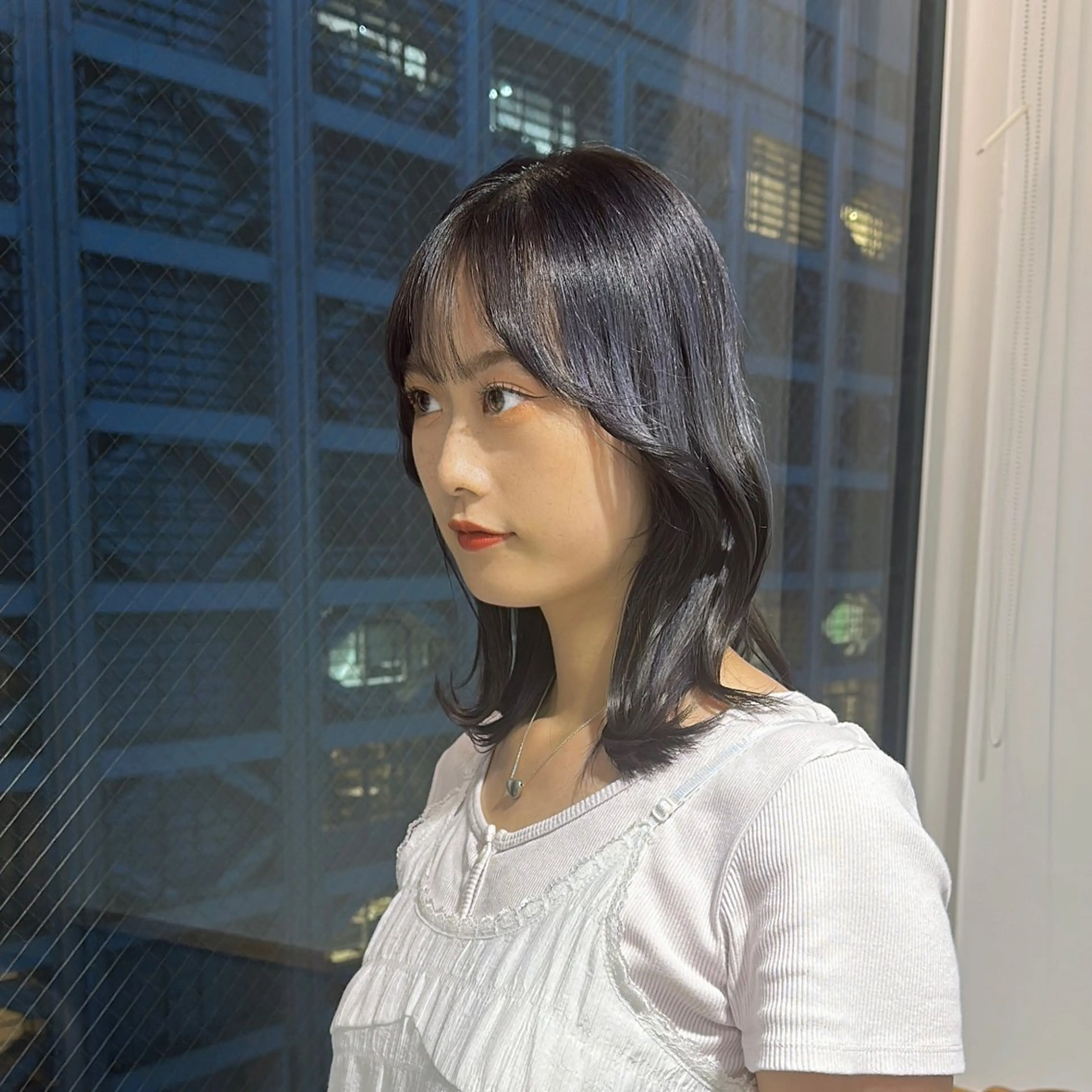 ミディアム カラー カット ヘアカラー トリートメント ブリーチなし/レイヤ ー特化🌈Tommyのヘアスタイル