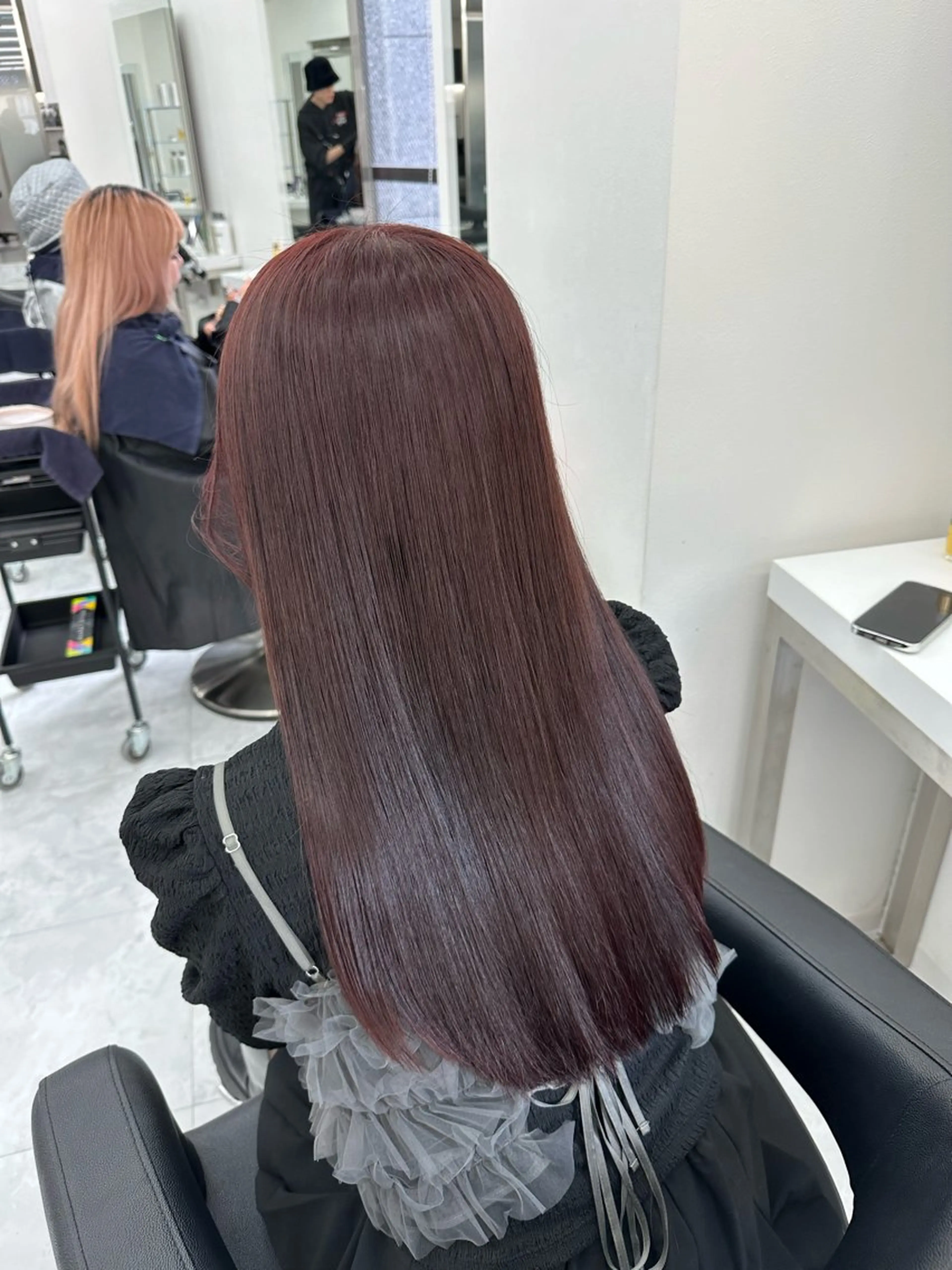 セミロング rio🧚🏻‍♀️ 暖色/グレージュのヘアスタイル