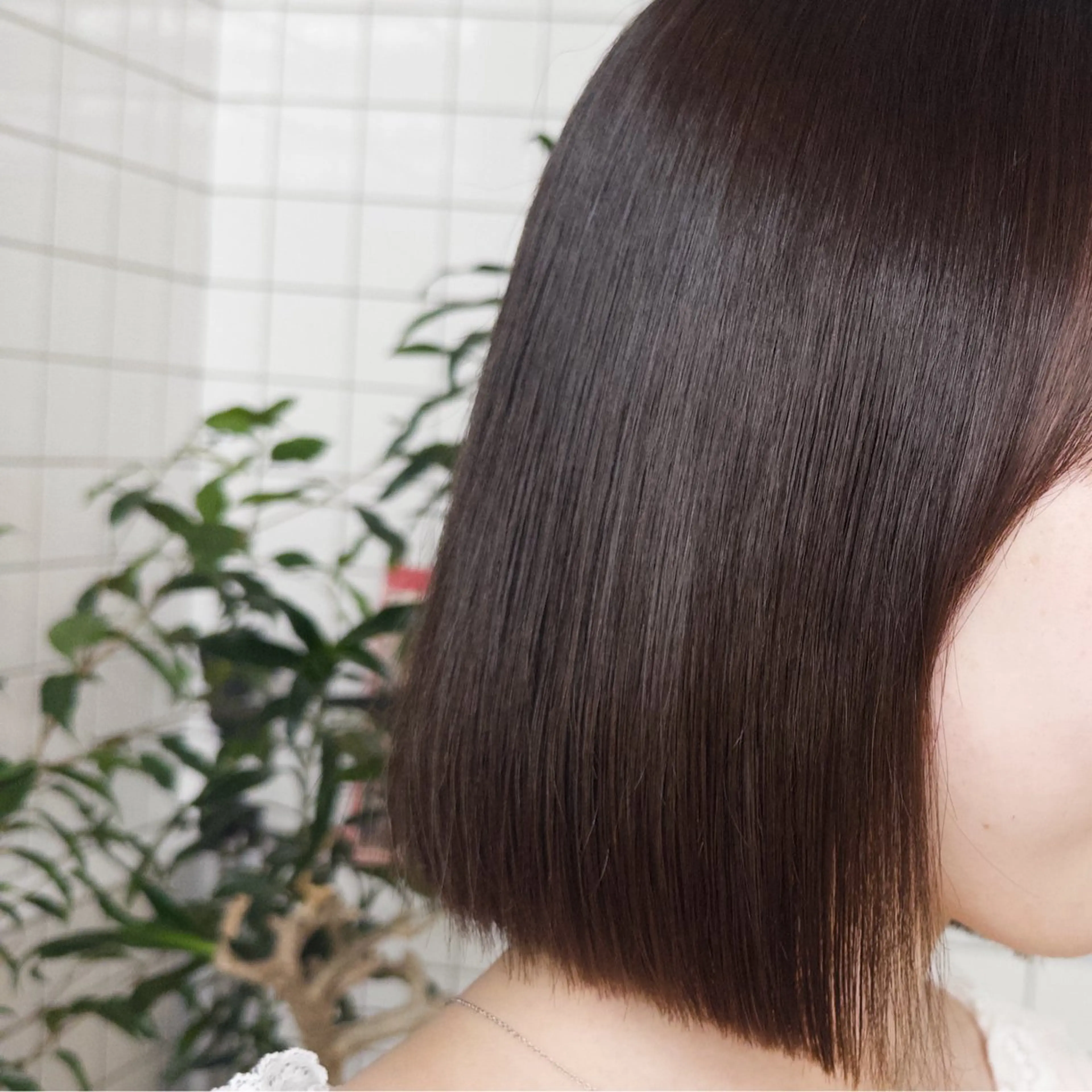 ミディアム 縮毛矯正 Mizuki /みずきのヘアスタイル