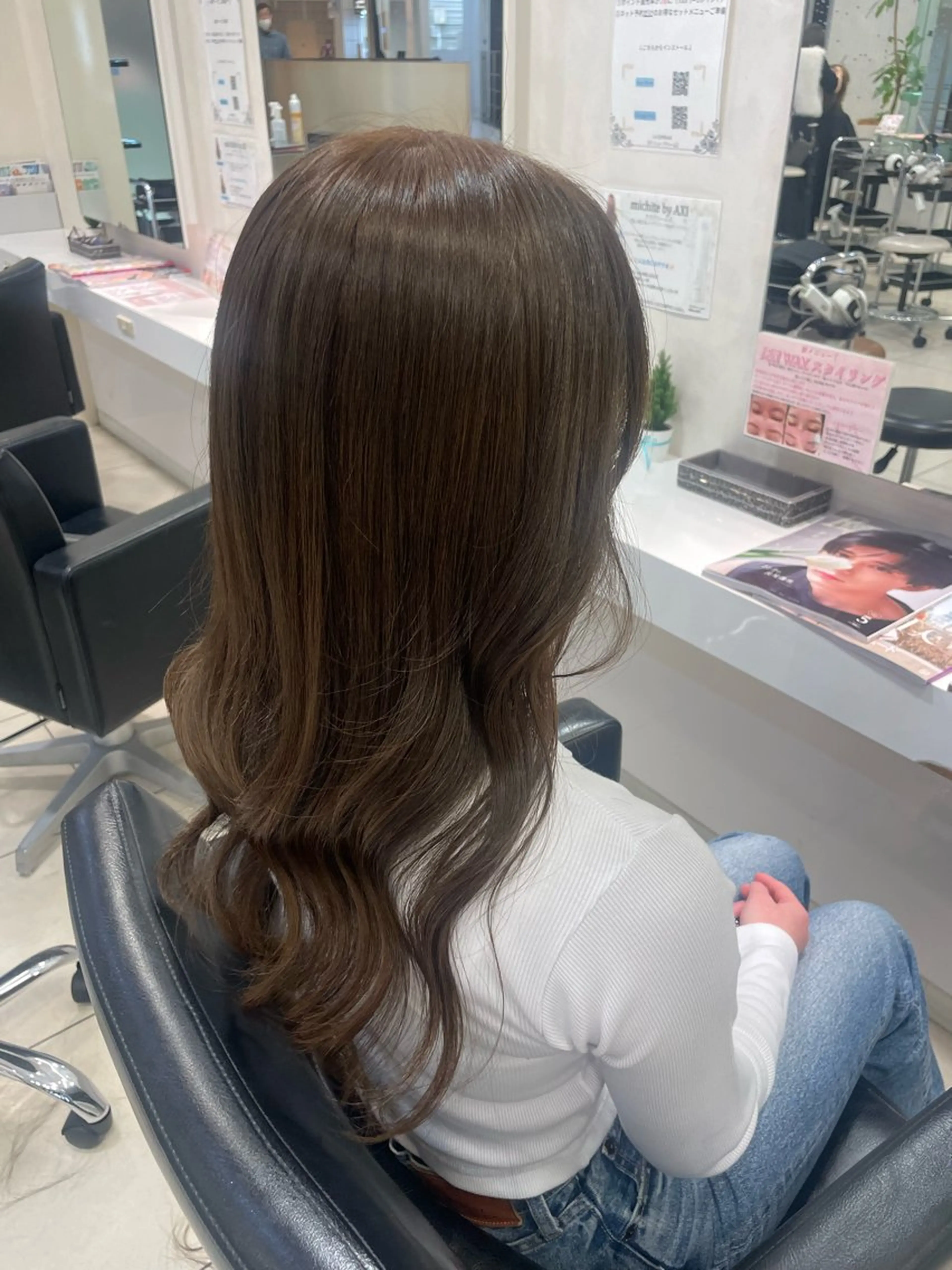 ロング 悠良/平塚 似合わせ/カラーのヘアスタイル