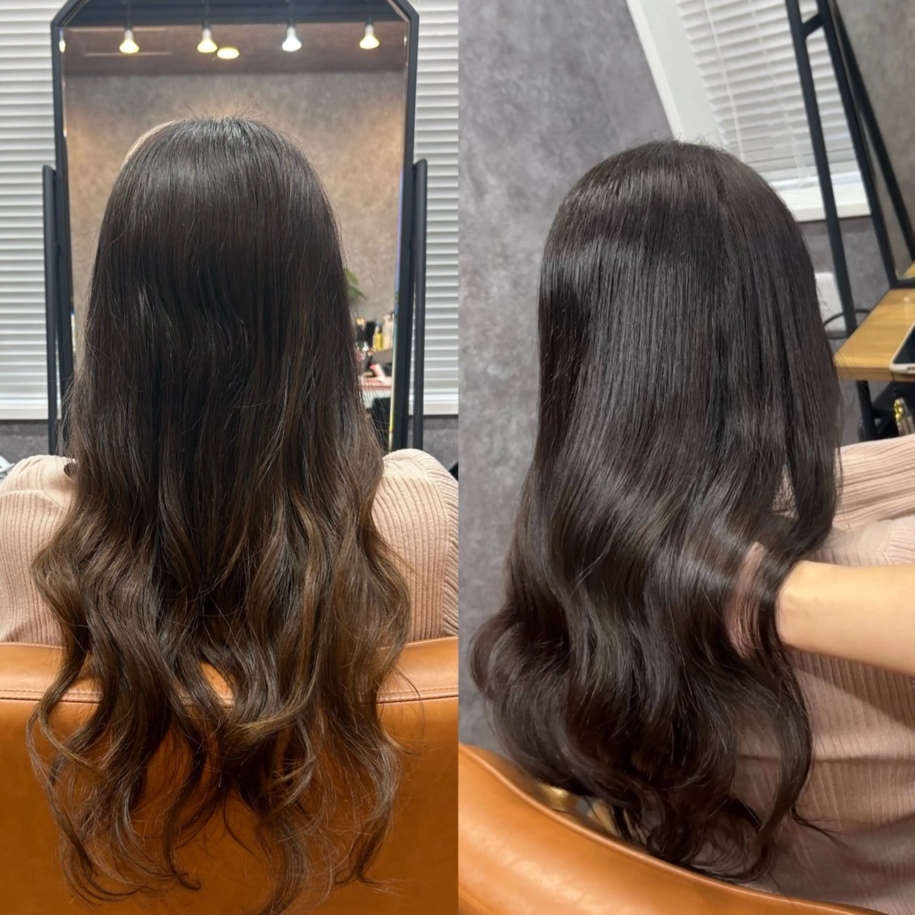 ロング カット ヘアカラー トリートメント ヘアセット cocoa船橋🦄 chinamiのヘアスタイル