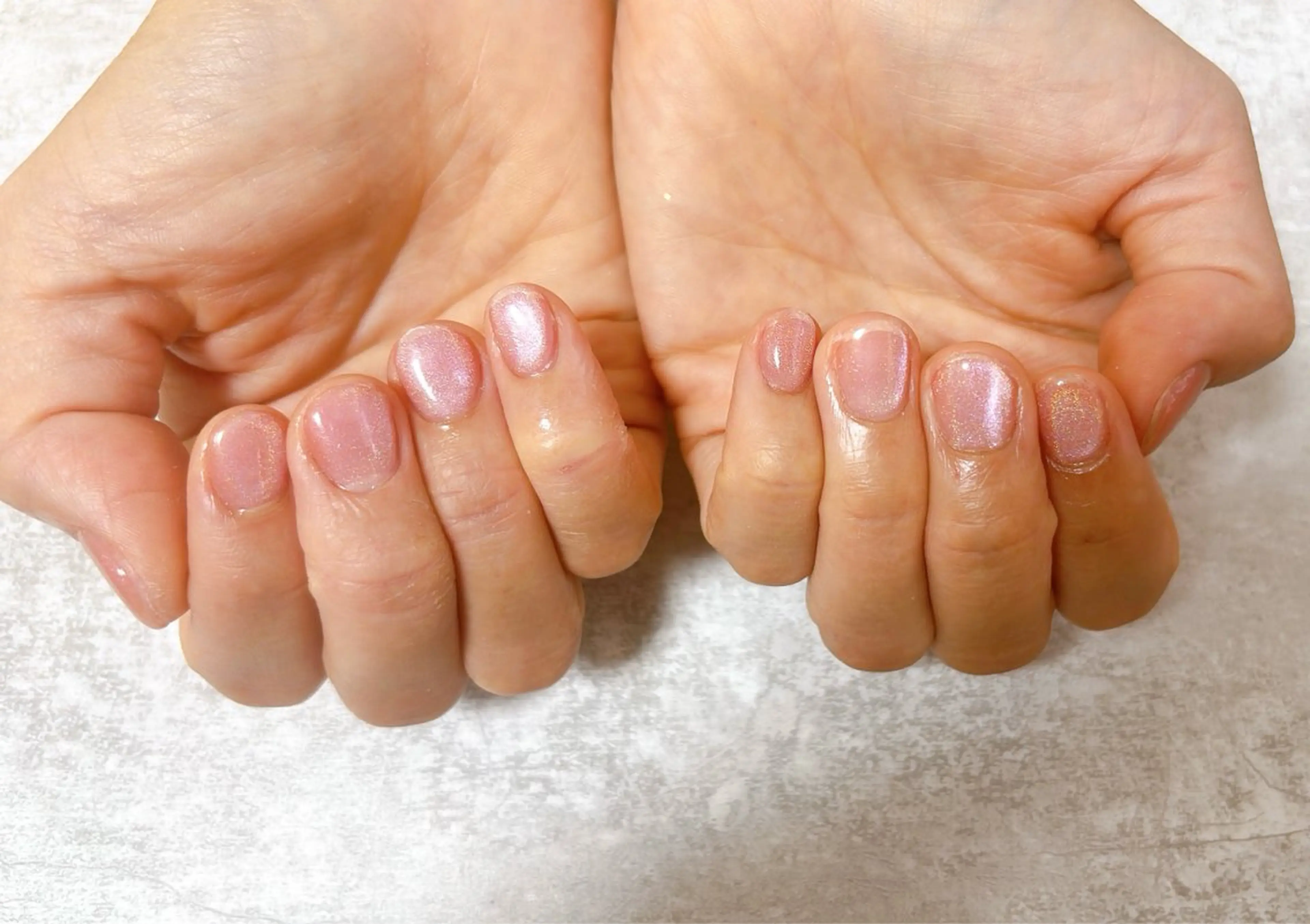 ネイル オーロラネイル フットネイル フレンチネイル ジェルネイル マグネットネイル mogunail &blowのネイルデザイン