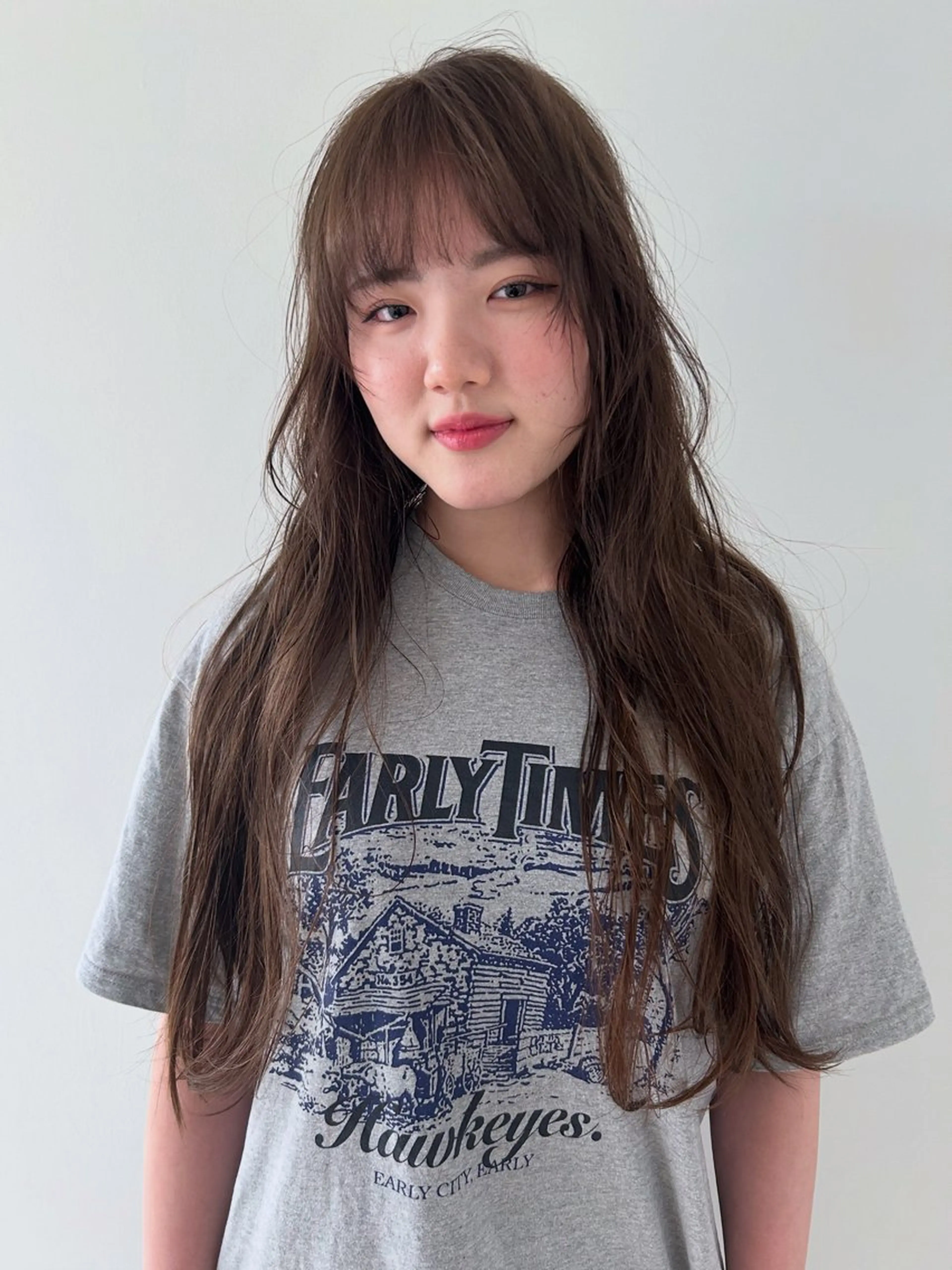 ロング カラー ケアパーマ/ケアブリ ーチdaisukeのヘアスタイル