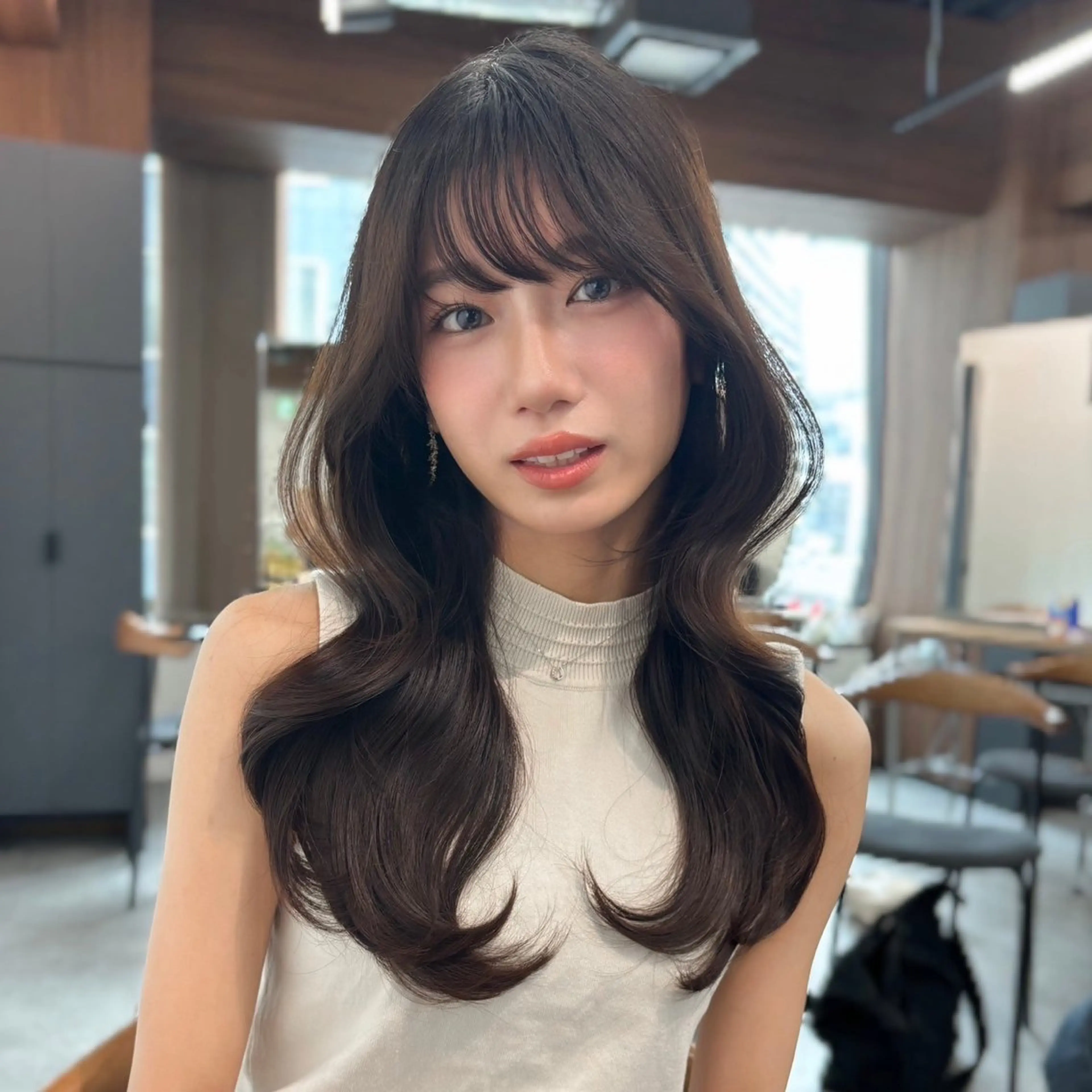 ロング 原宿/韓国ボブ /くびれボブ/優希のヘアスタイル