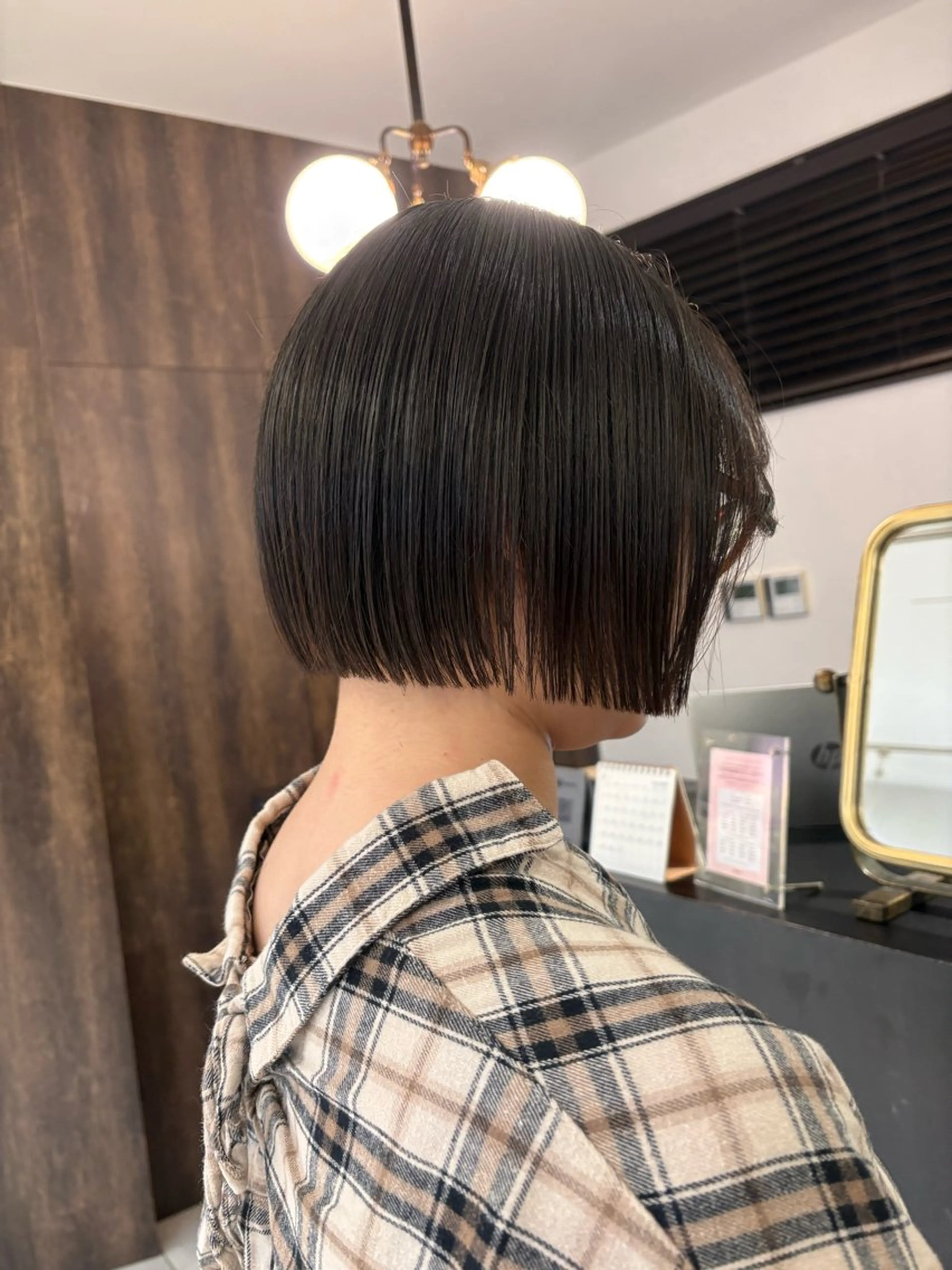 ショート 西野 優夏のヘアスタイル