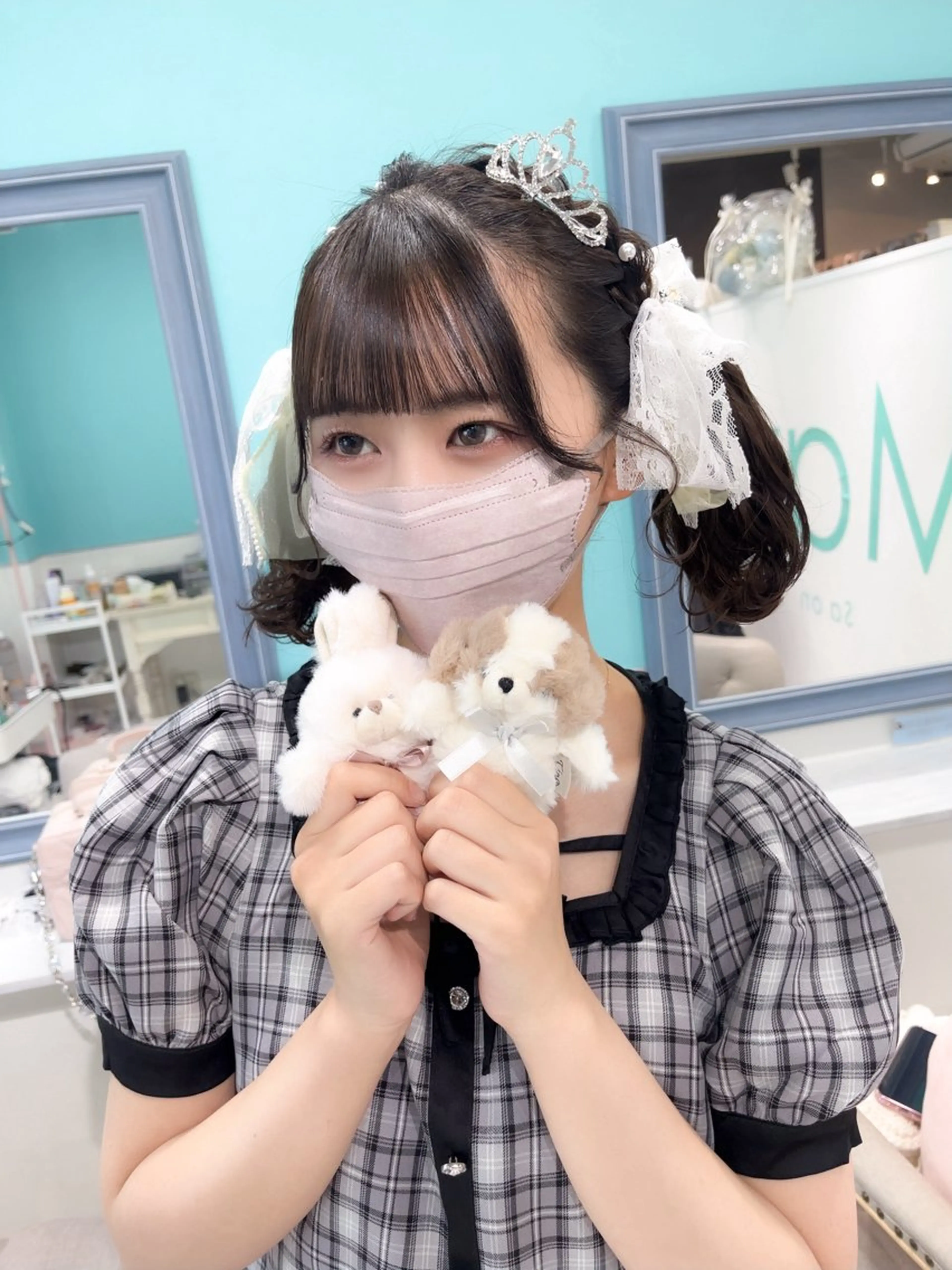 ミディアム ヘアセット ☁️hinako☁️ 1HAVANAのヘアスタイル