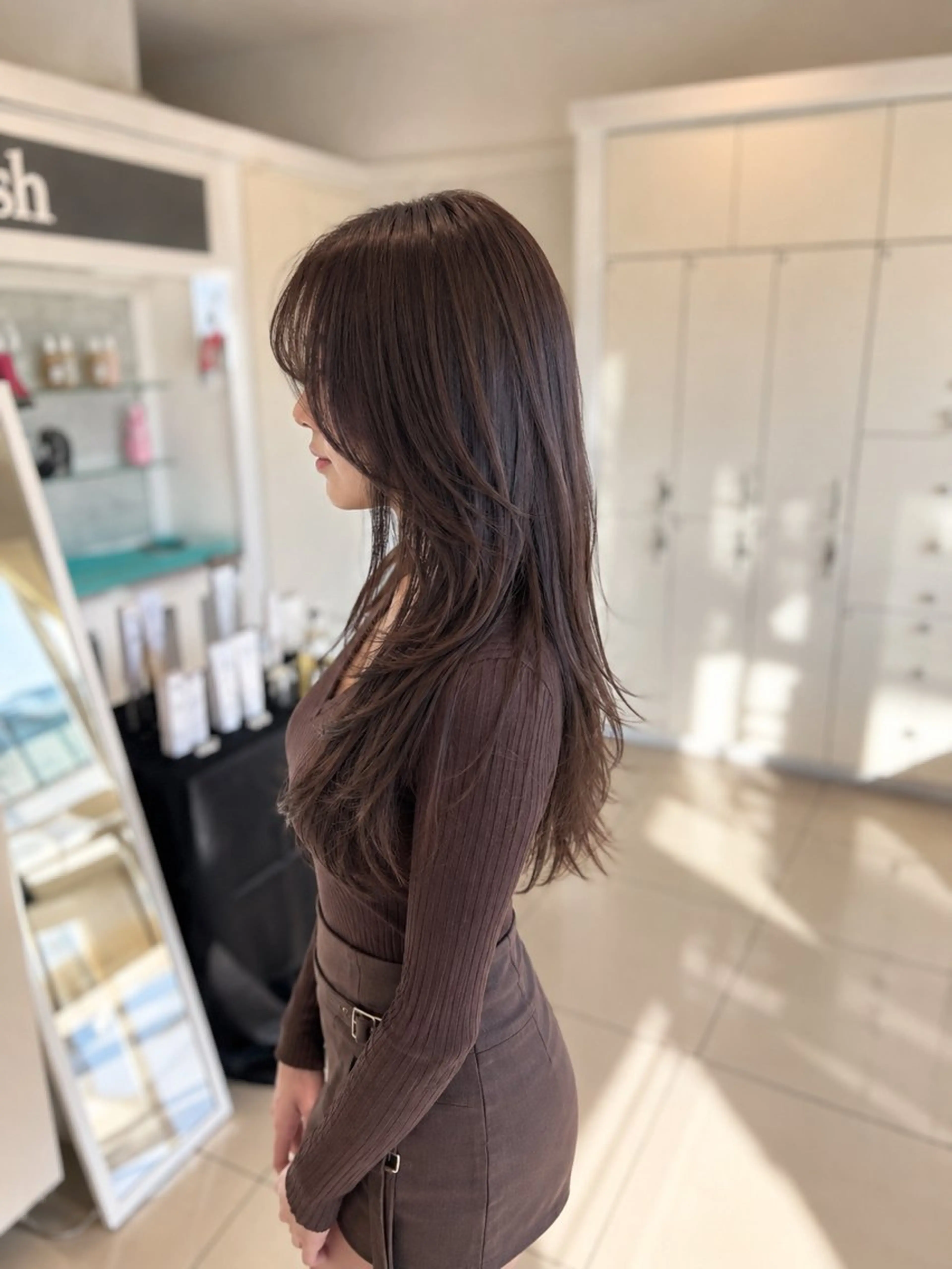 ロング カラー カット ヘアカラー トリートメント 金子 直樹のヘアスタイル