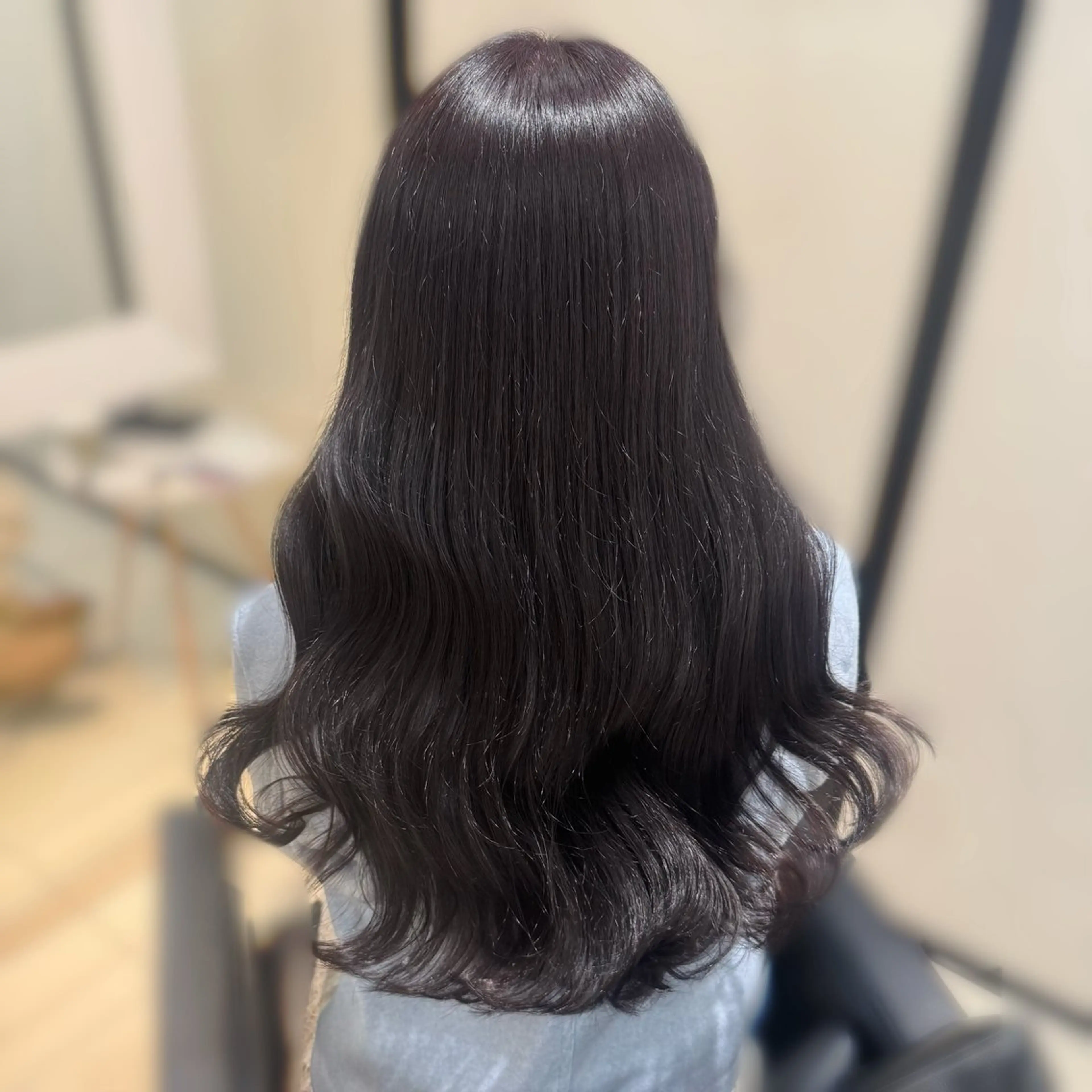 ロング カラー カット ヘアカラー トリートメント ブリーチなしカラー kana🐱のヘアスタイル