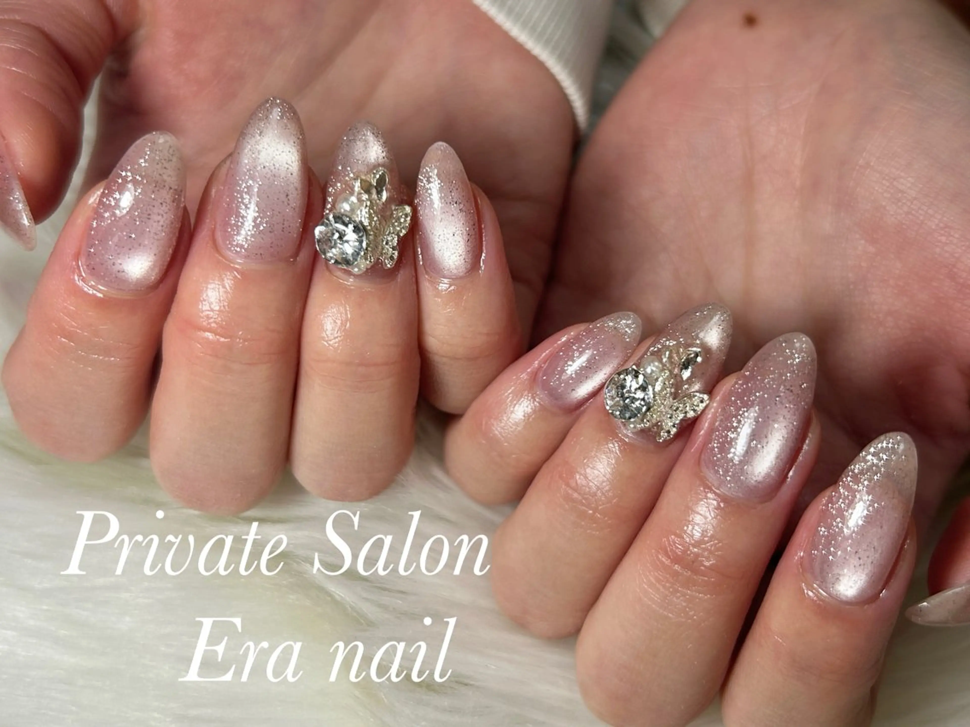 ネイル マグネットネイル ハンドネイル Era nailのネイルデザイン