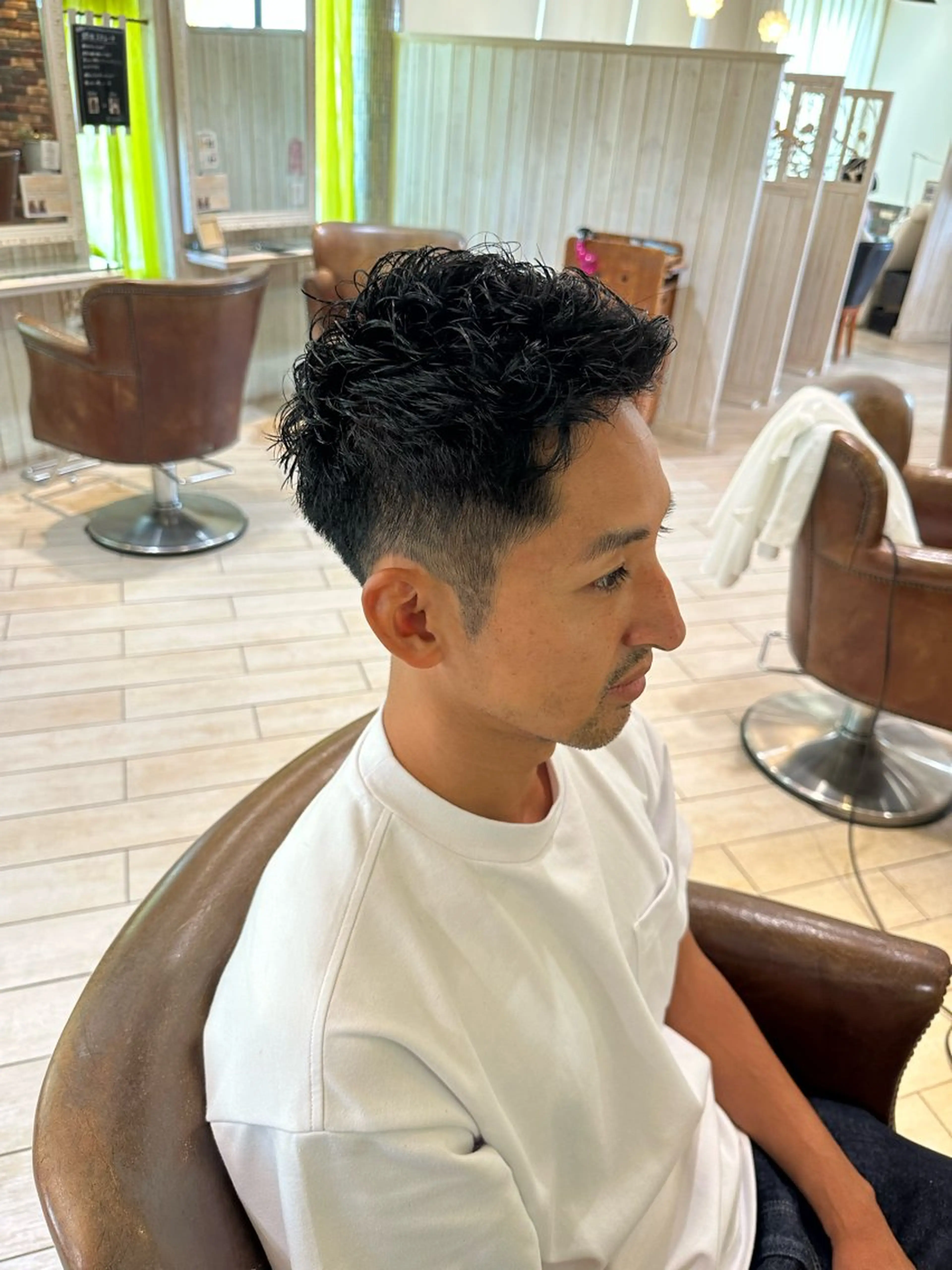 パーマ メンズ カット パーマ メンズパーマ特化🔥 ツイスパ/シャドウのヘアスタイル