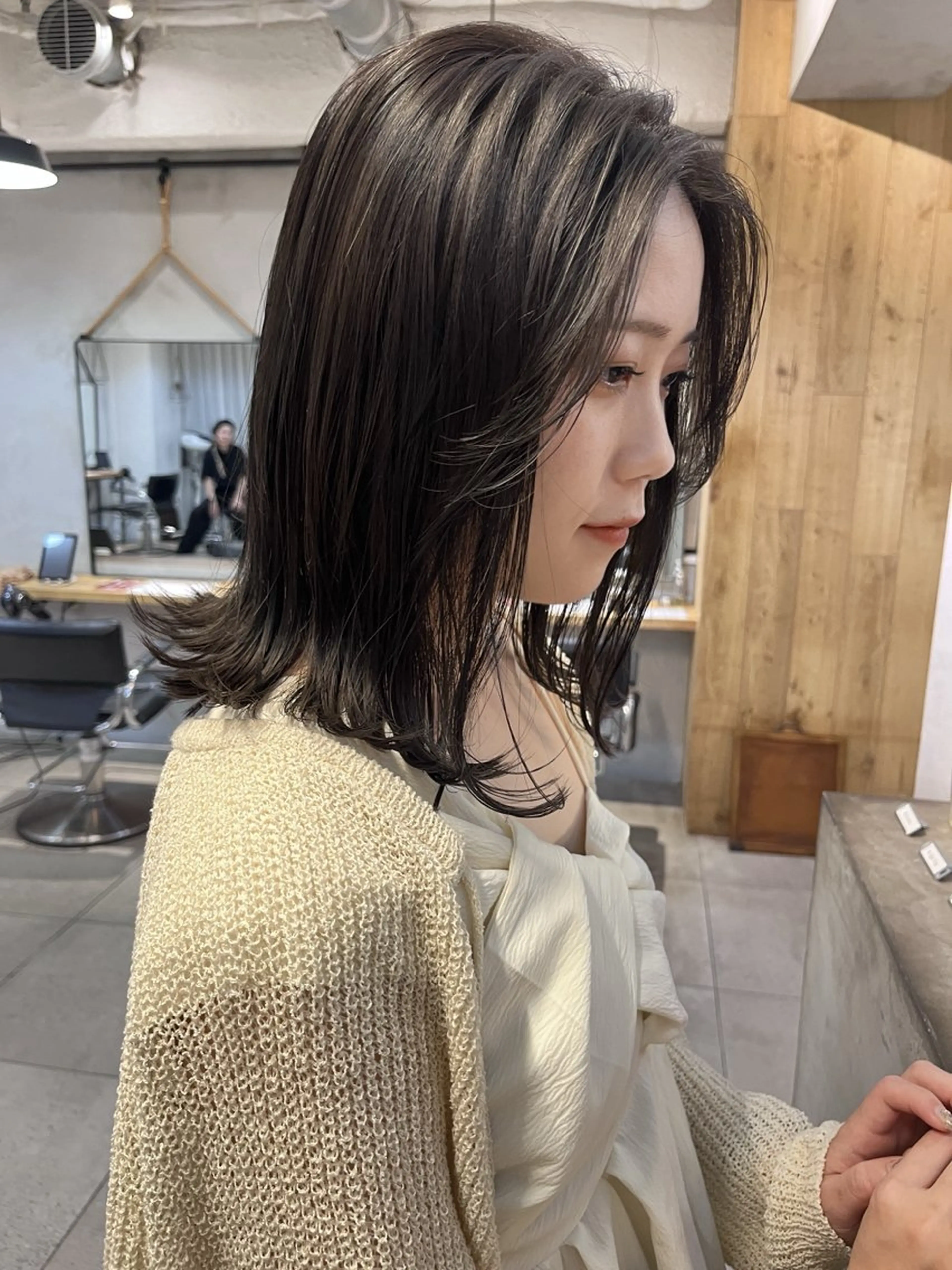 🌸4月限定🌸≪ロング料金なし≫扱いやすいナチュラル縮毛矯正＋AujuaクイックTR(ダメージカット前処理TR付✨)の写真