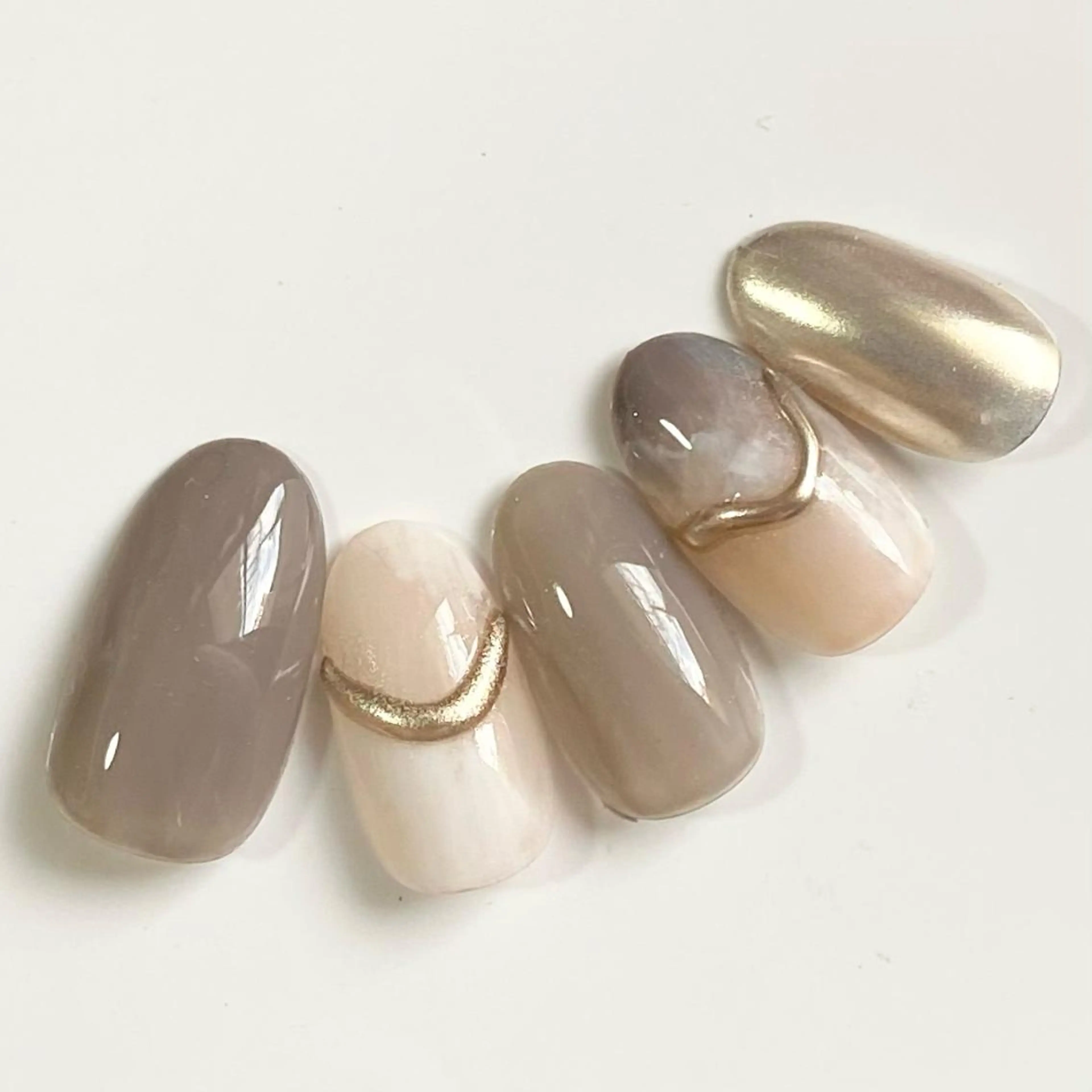 ネイル ハンドネイル 樫原 なおこのネイルデザイン