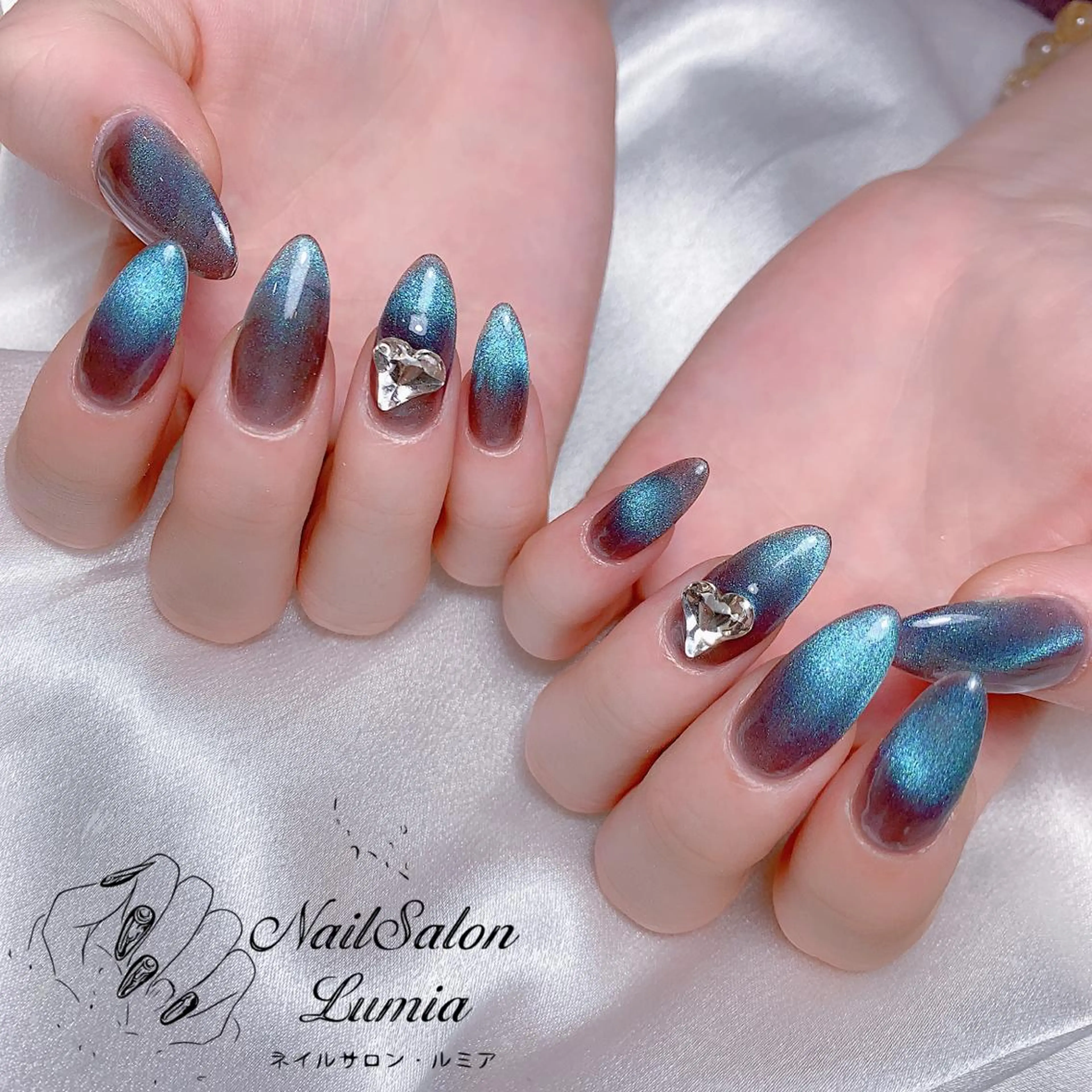 ネイル ハンドネイル ネイルサロン ルミア Lumia 店長のネイルデザイン