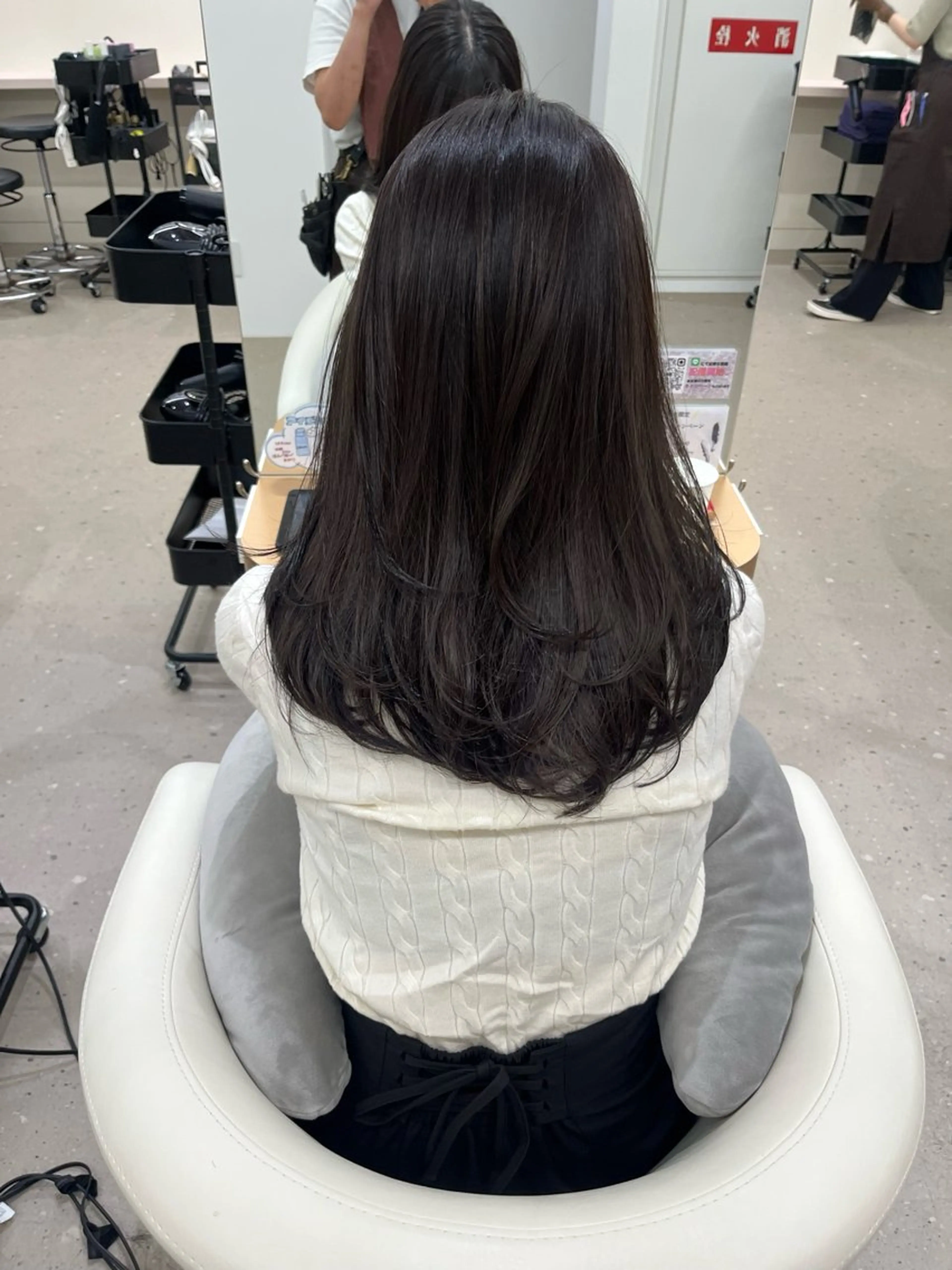 ✨話題の巻ける髪質改善+ブローの写真