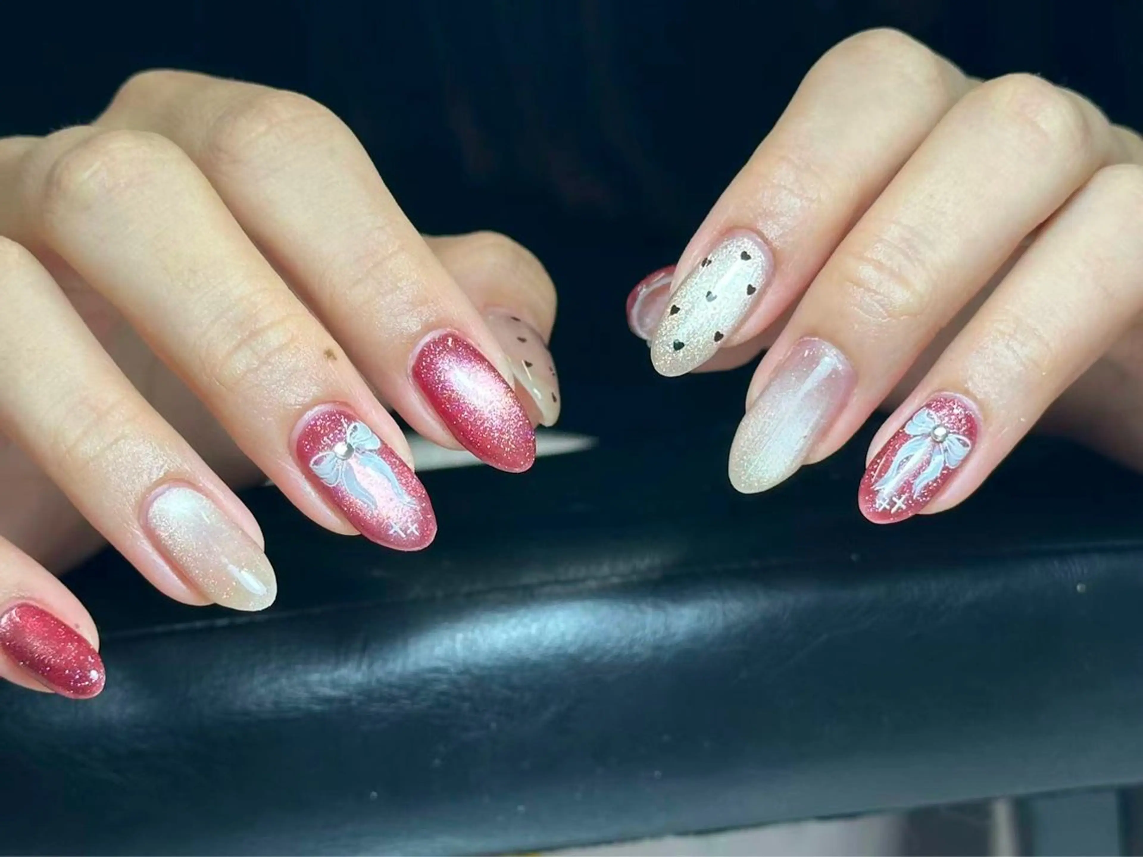 ネイル アートネイル 韓国ネイル 持ち込み ニュアンスネイル ワンカラーネイル イブ ネイリのネイルデザイン