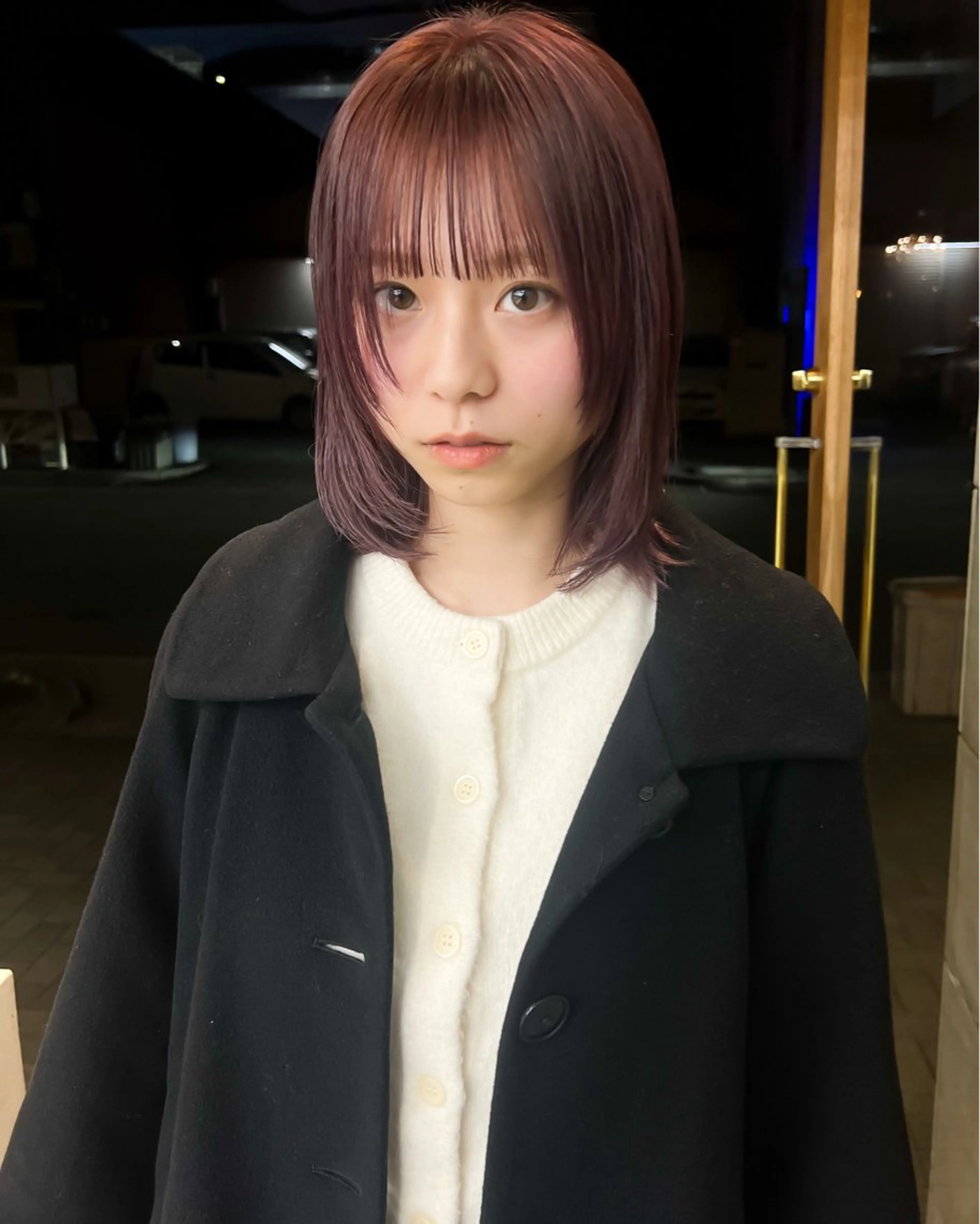 似合わせカット+シングルカラー+リプタートリートメントの写真