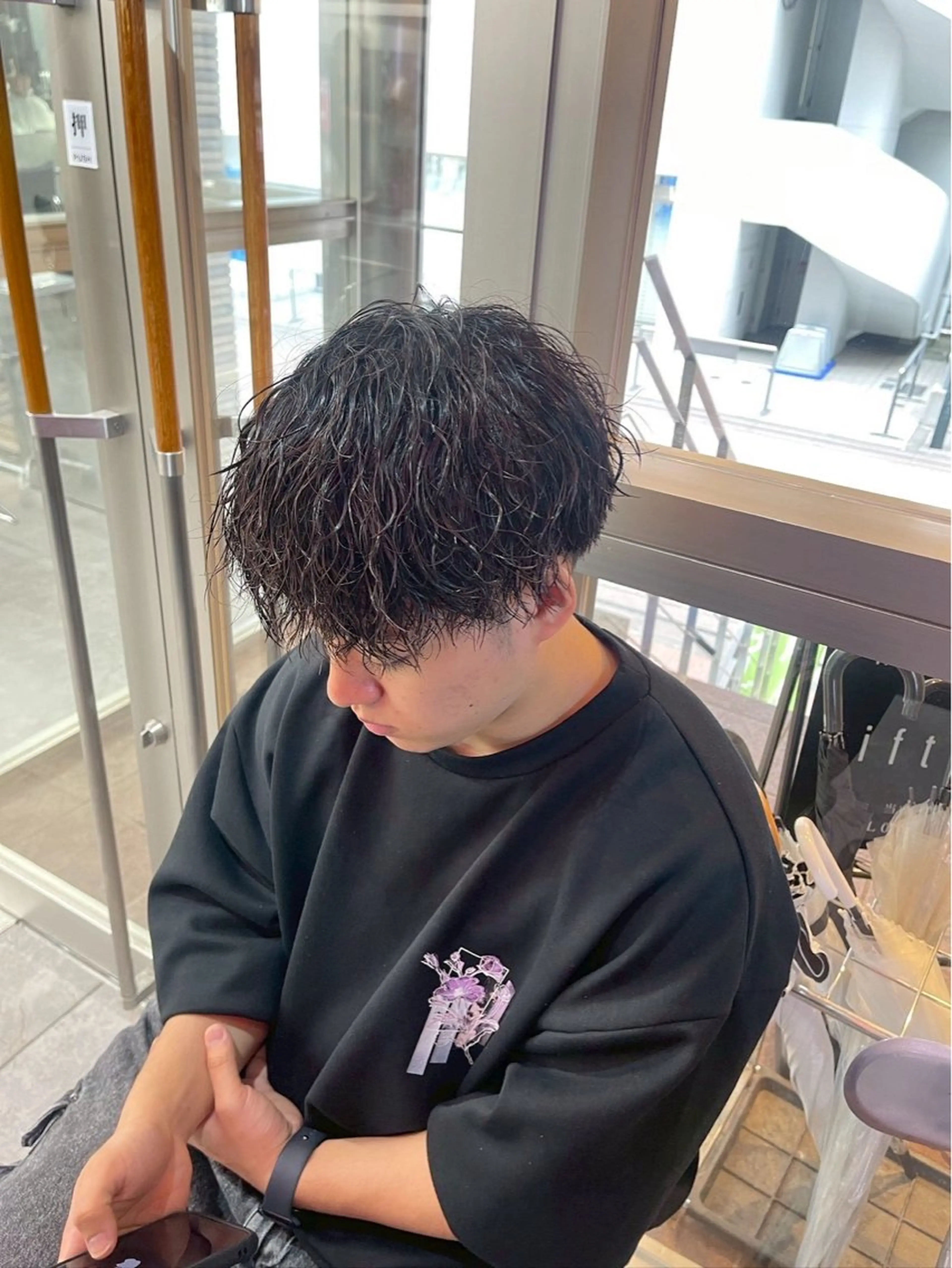 パーマ メンズ 🖤垢抜けヘア 🖤Sena🕊‪のヘアスタイル