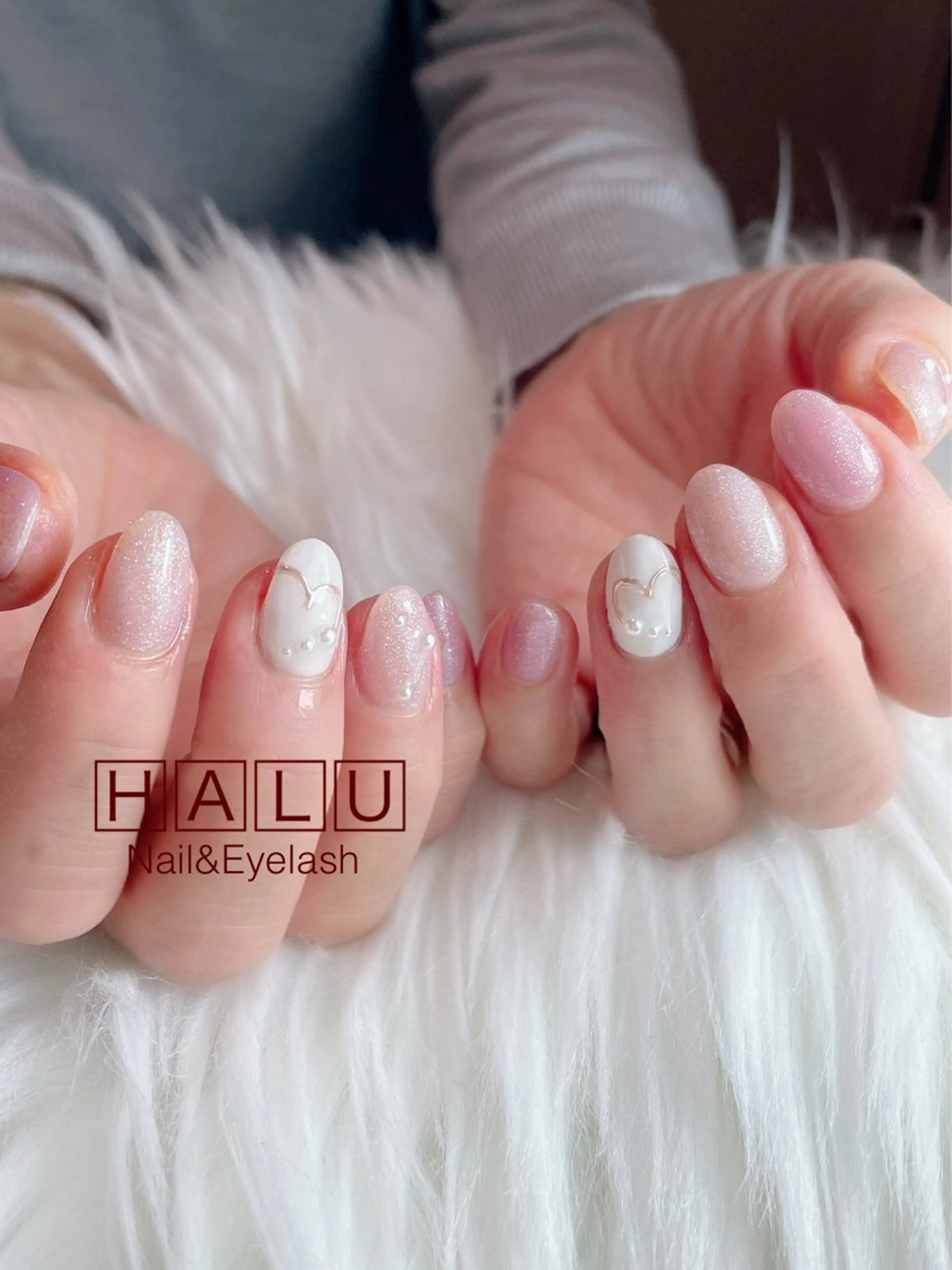 ネイル ピンク HALU ハルのネイルデザイン