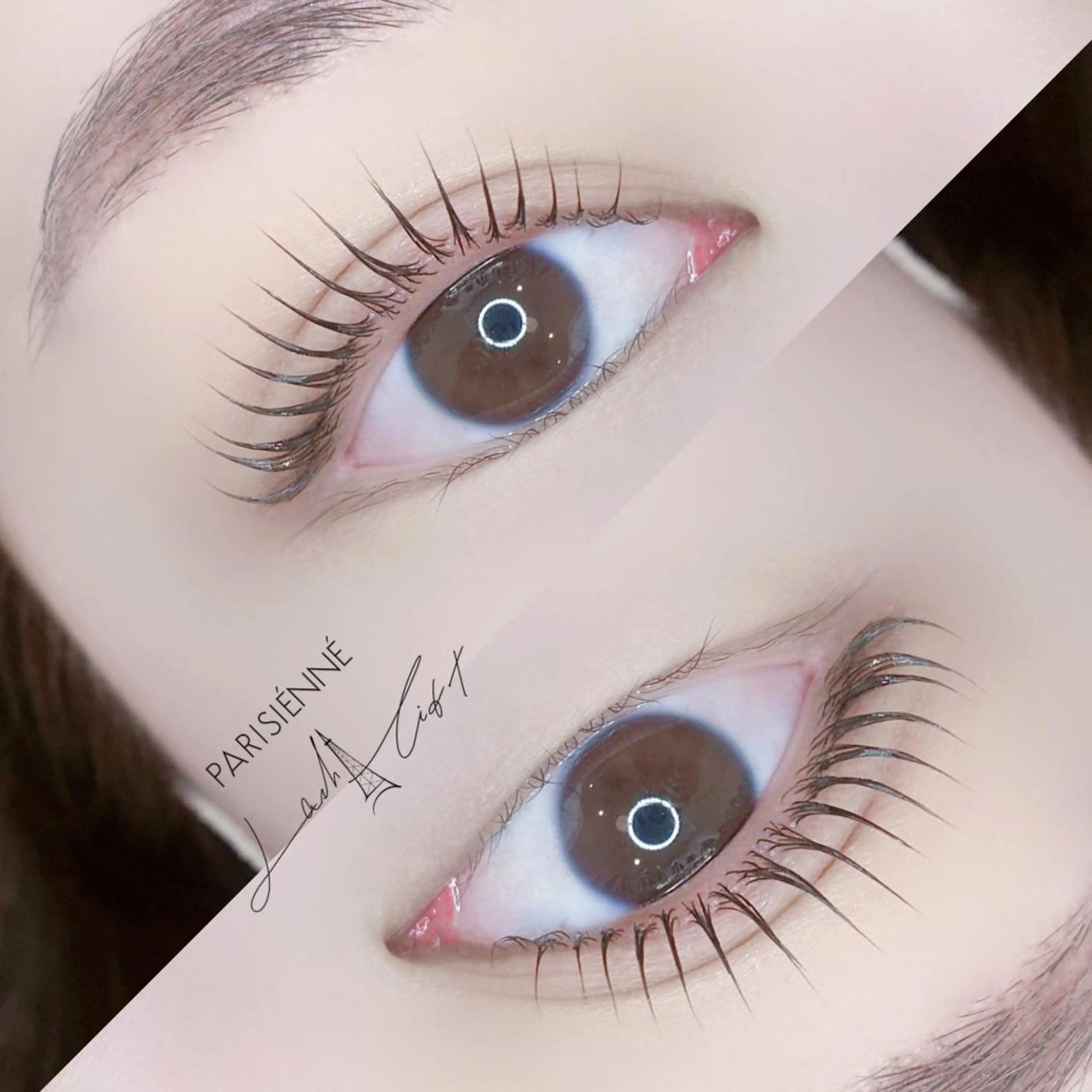 マツエク・マツパ パリジェンヌラッシュリフト CHARIRE chinatsuのマツエク・マツパデザイン