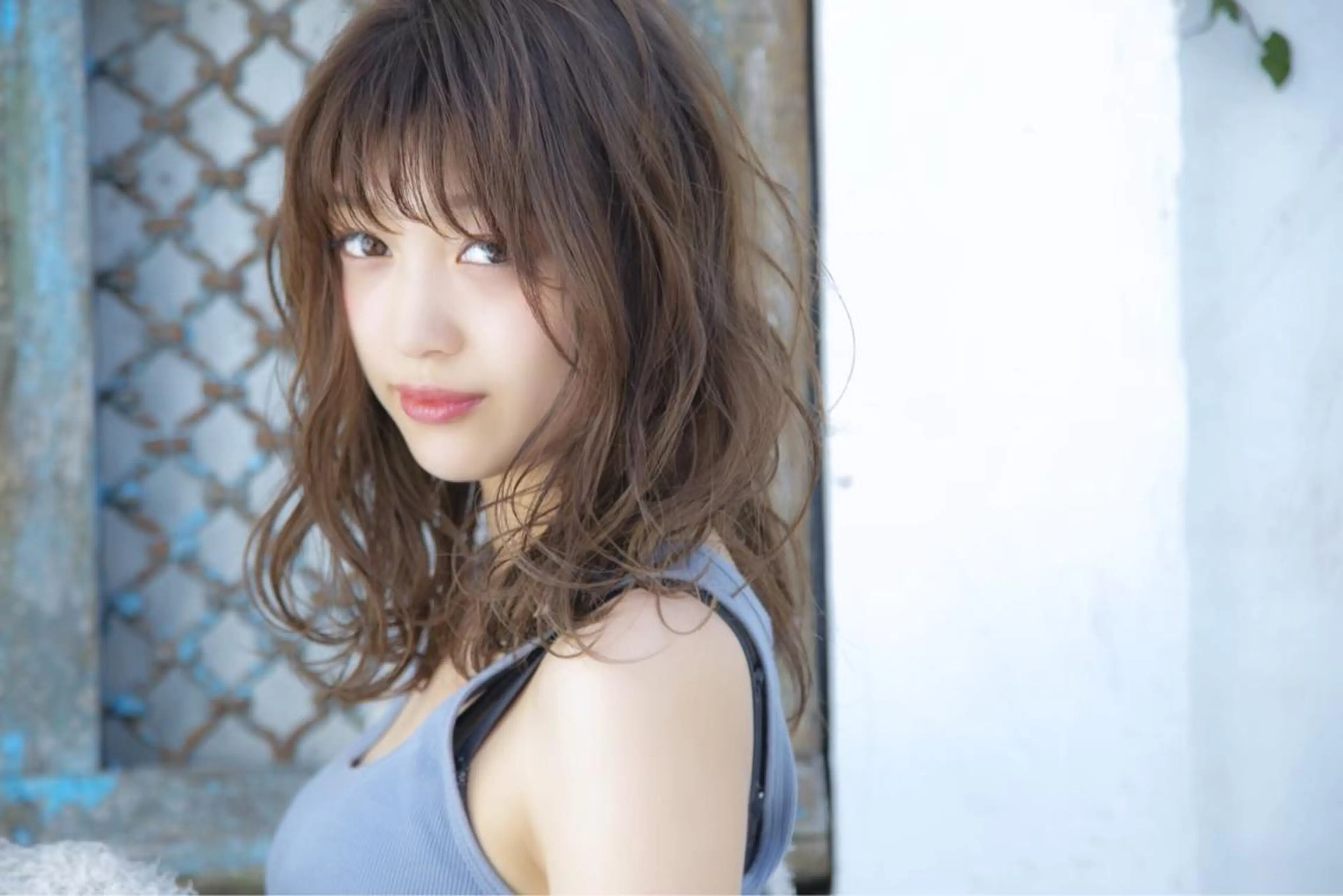 セミロング カラー 代表 吉澤弘哲のヘアスタイル