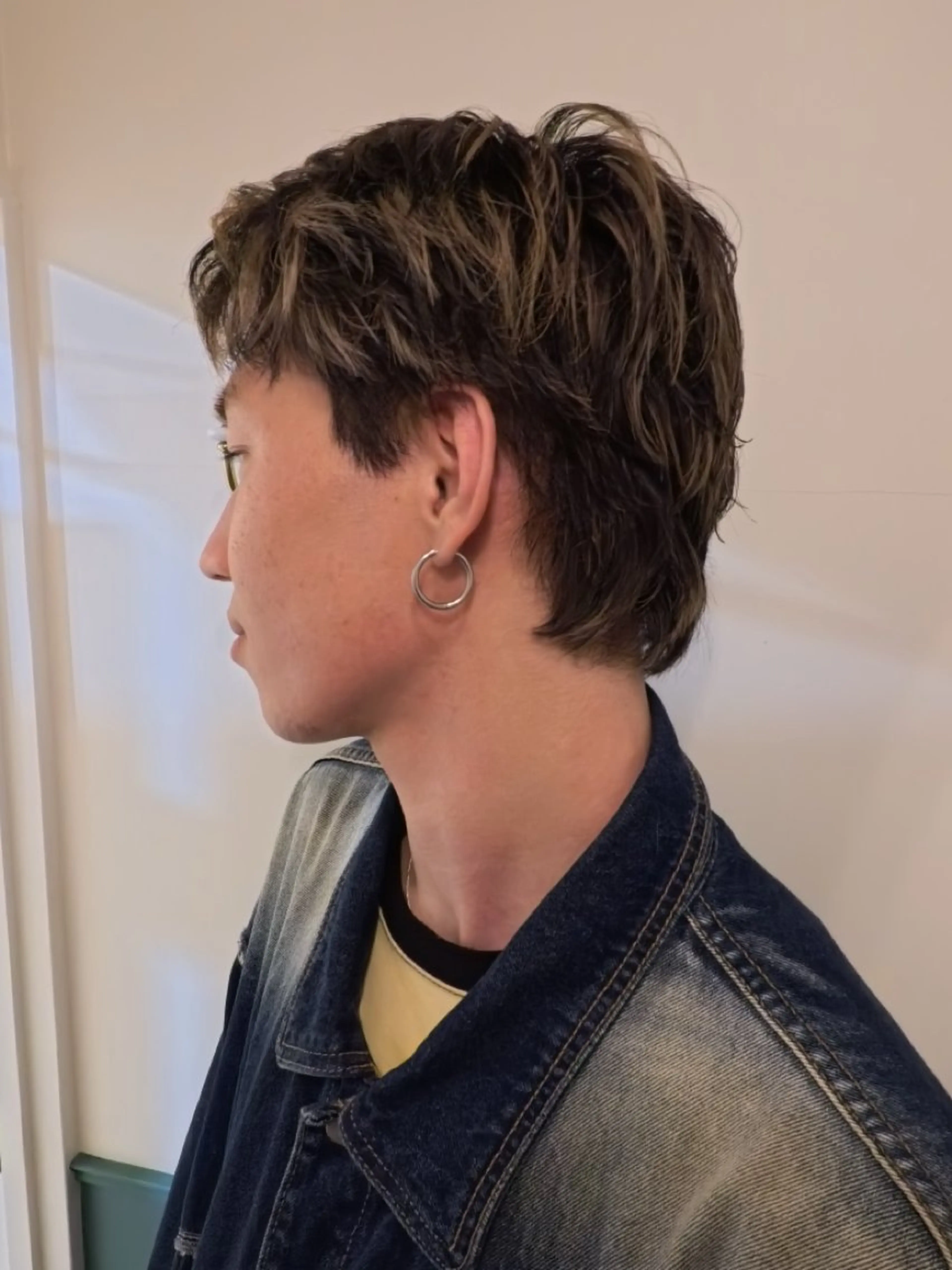 ショート カラー メンズ 韓国ヘア/wカラー レイヤー/RIN🎀のヘアスタイル