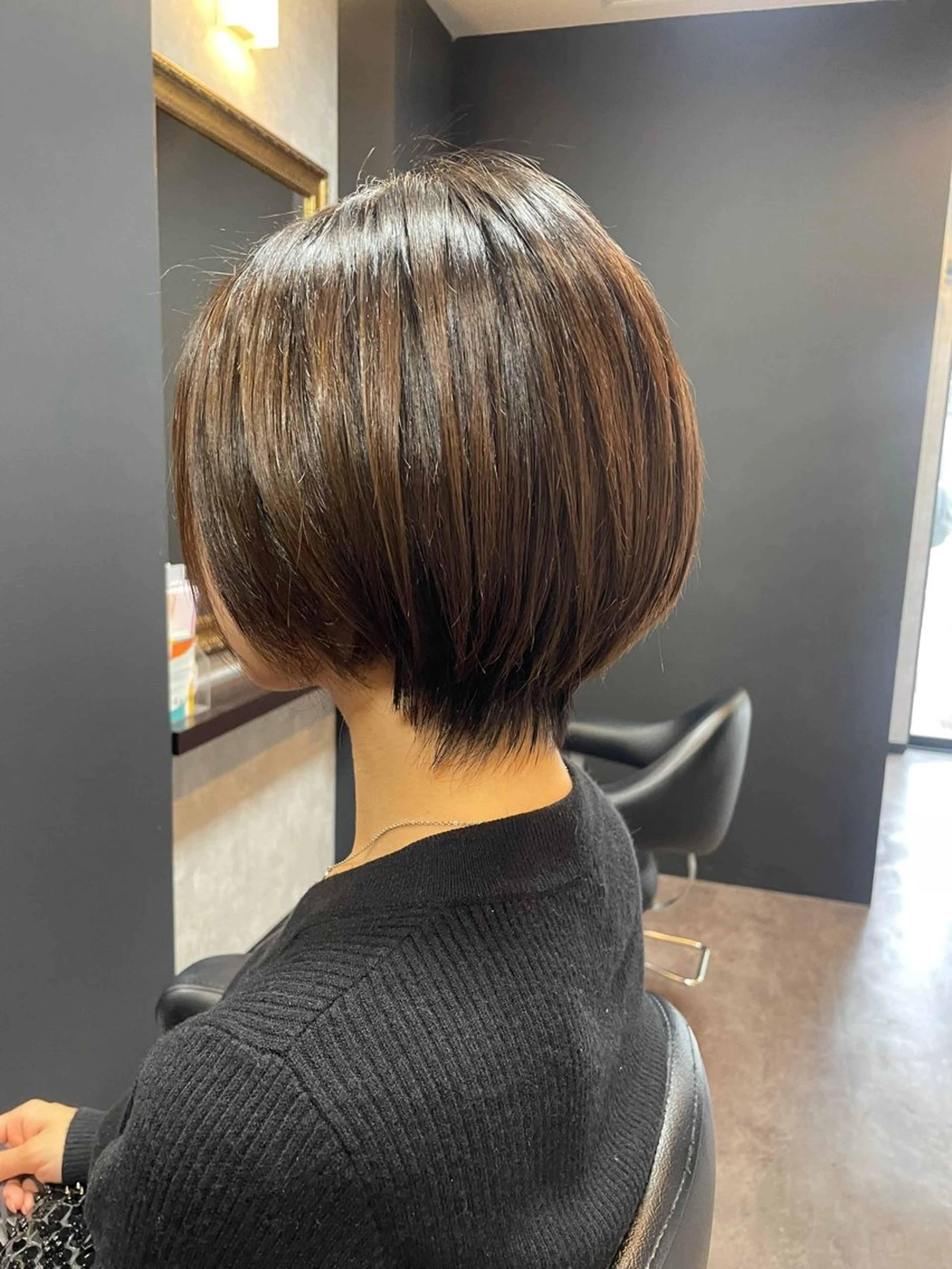 ショート 丸みショート ショートヘア  ︎︎ 寧音のヘアスタイル