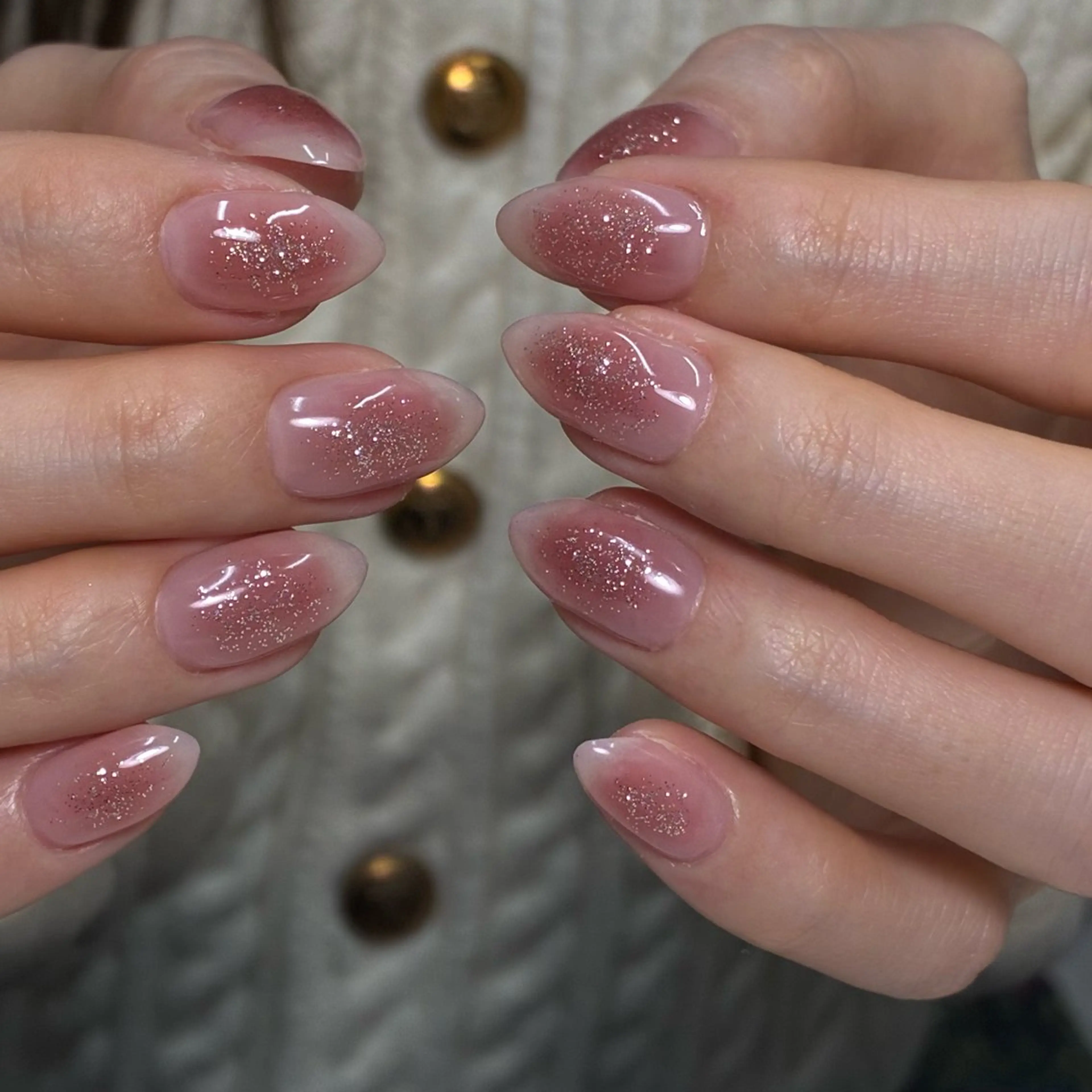 ネイル チークネイル ハンドネイル mumjyu MIKAのネイルデザイン