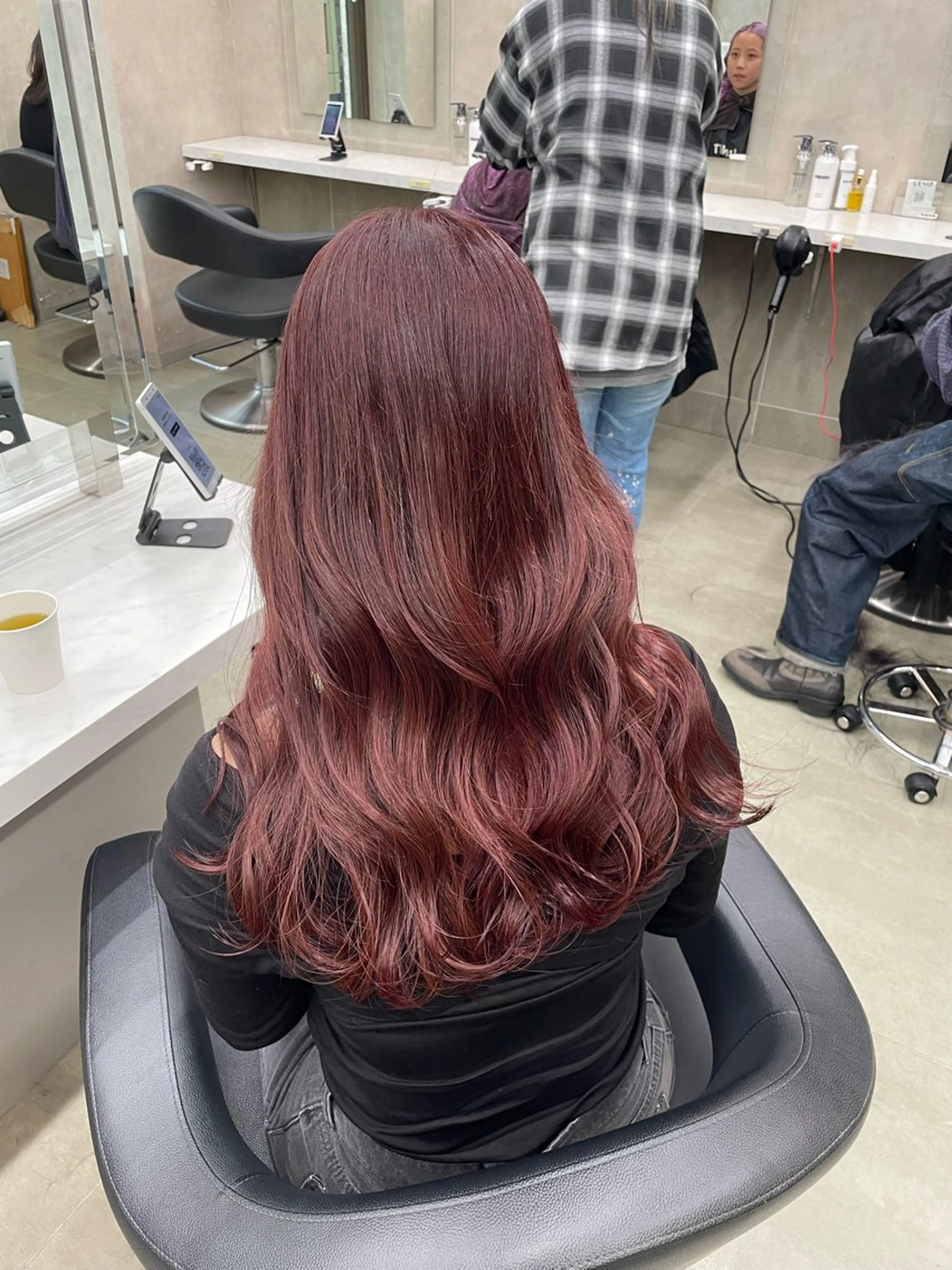 ロング カラー 🎀暖色/ラベンダー /paru🤍のヘアスタイル