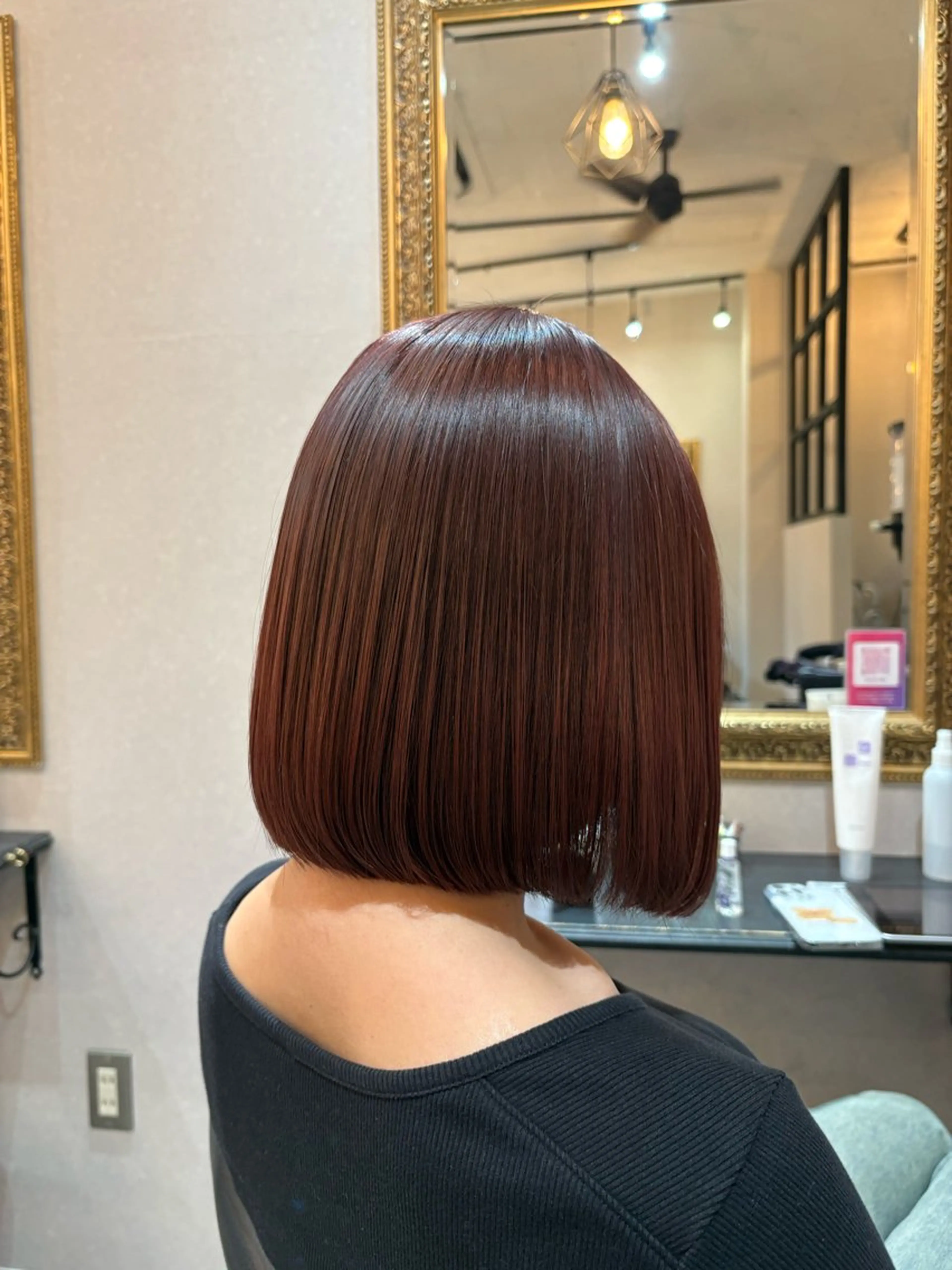 ショート カラー カット ヘアカラー トリートメント 🖤N゜JILLVA 🤍店長/川田 栞のヘアスタイル