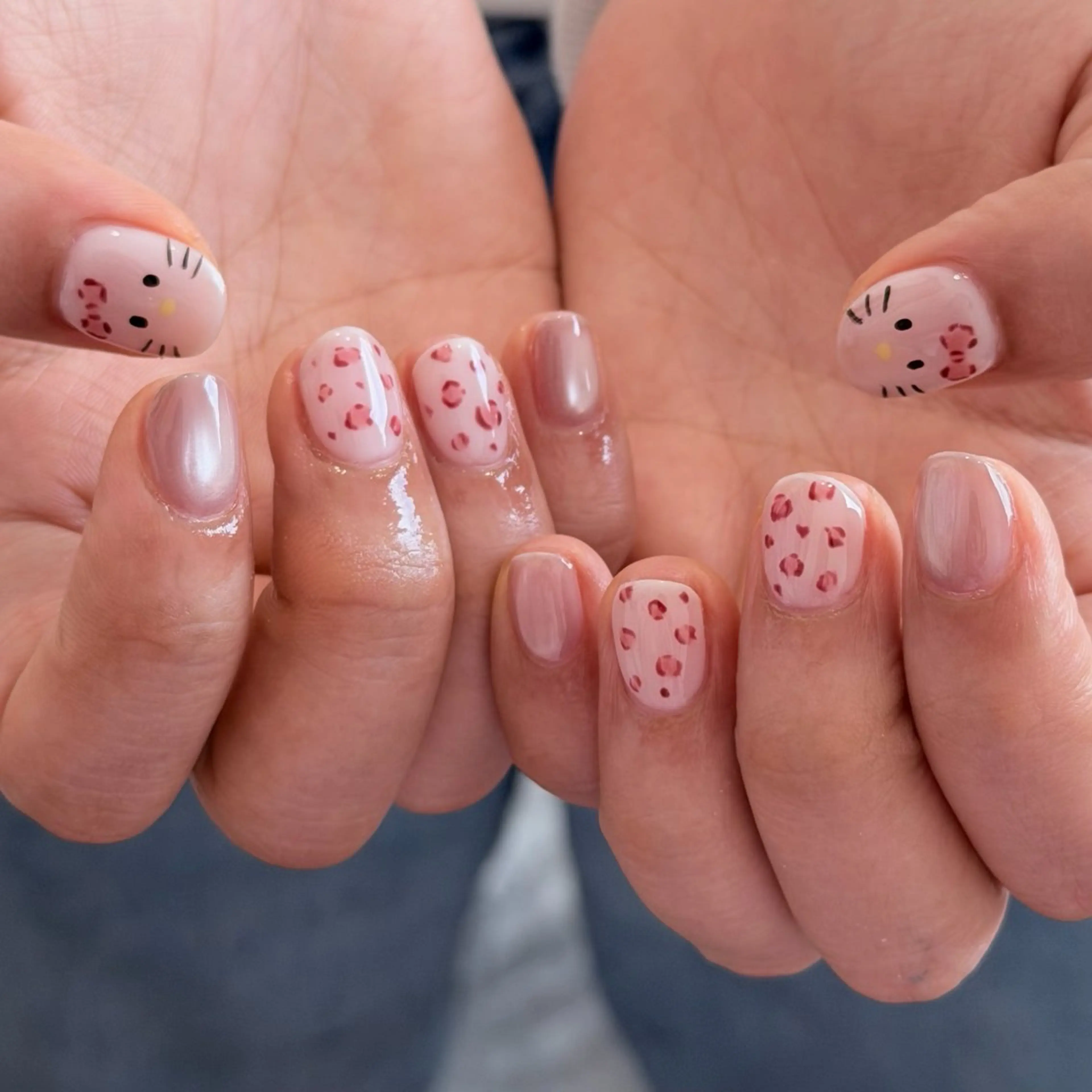 ネイル ハンドネイル 🎀フェイ フェイ🫧💗のネイルデザイン