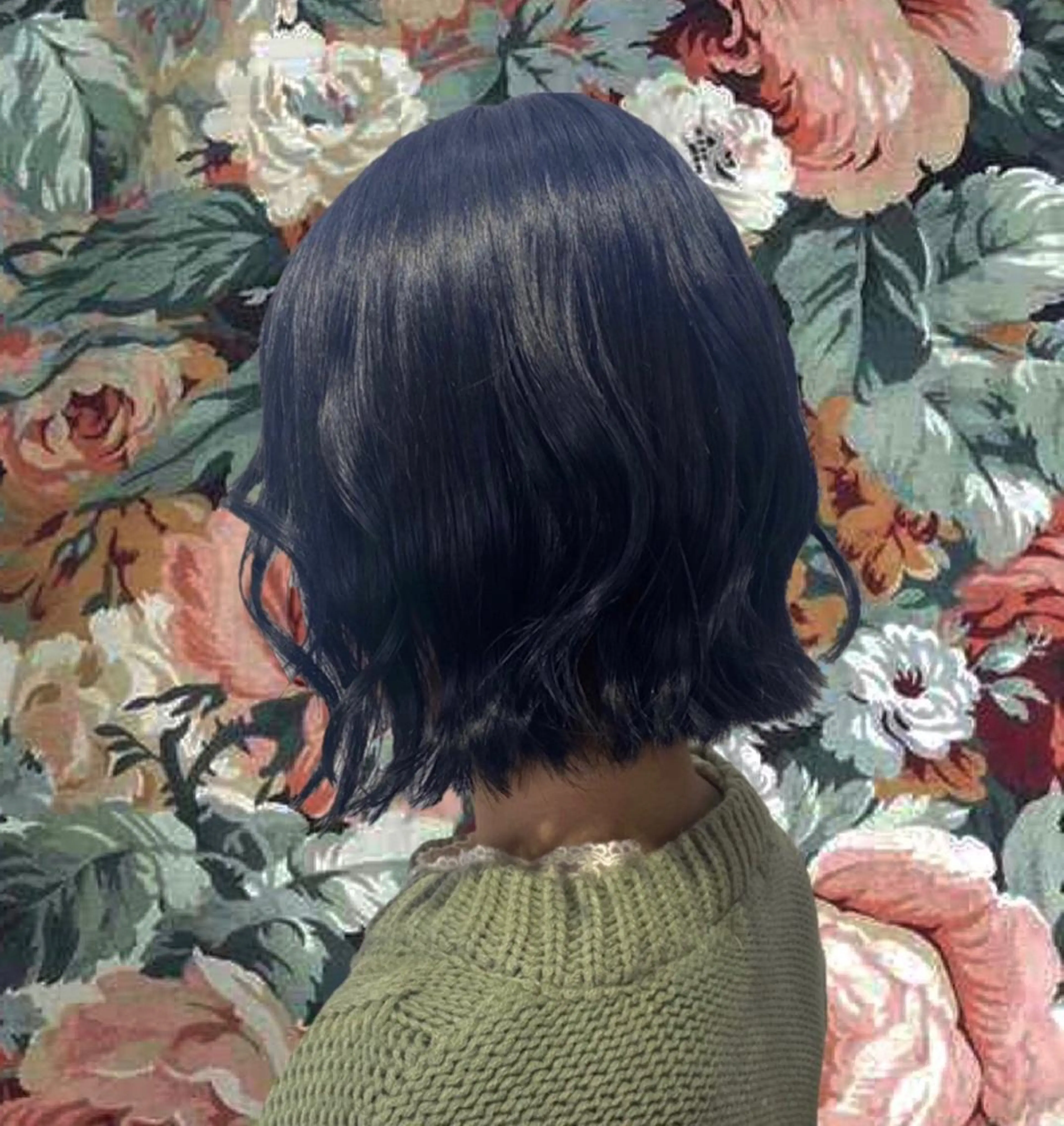 カラー ブルーカラー ネイビーカラー MANAMI 🥀ウルフカットのヘアスタイル