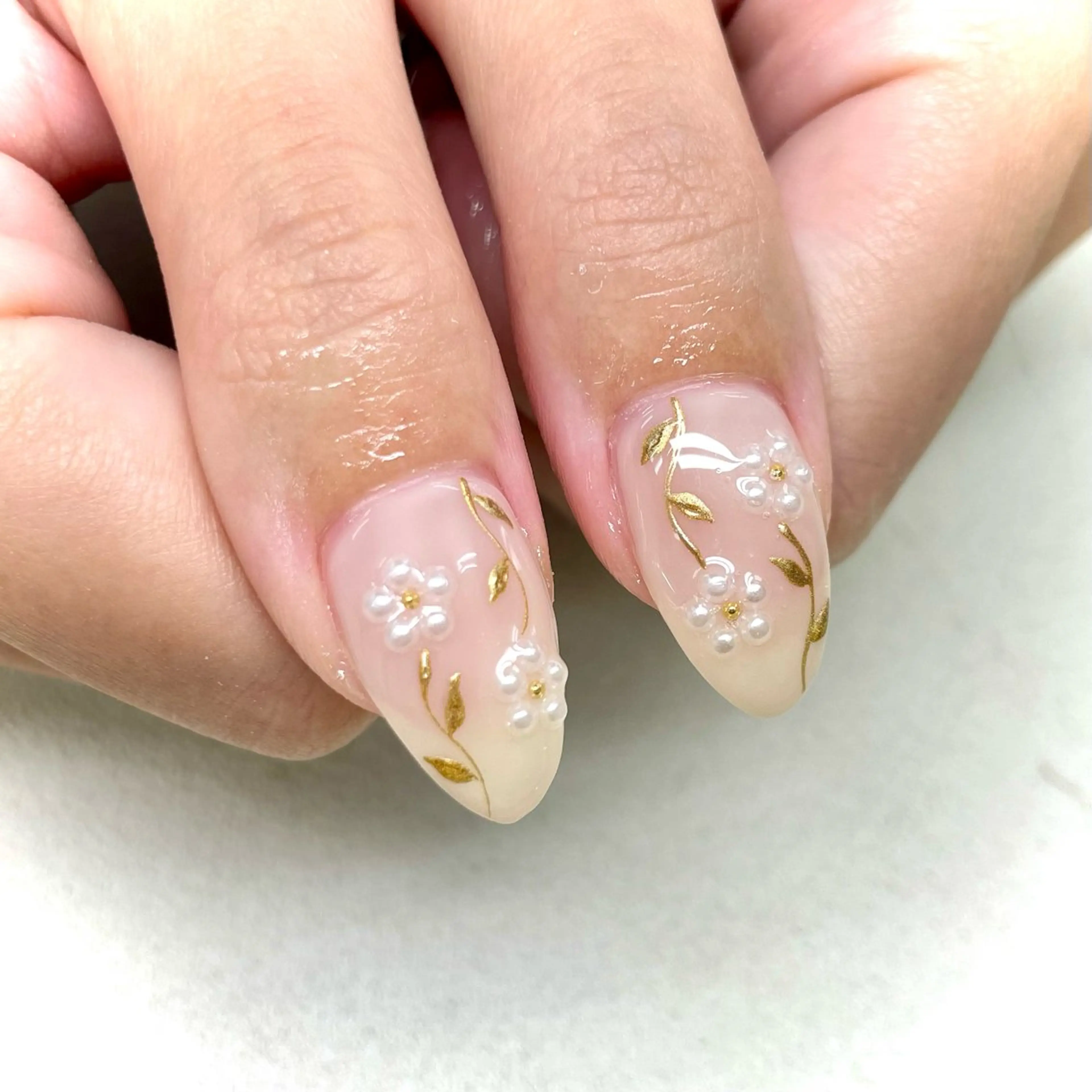 ネイル ハンドネイル Bianca🎀 ONODERAのネイルデザイン