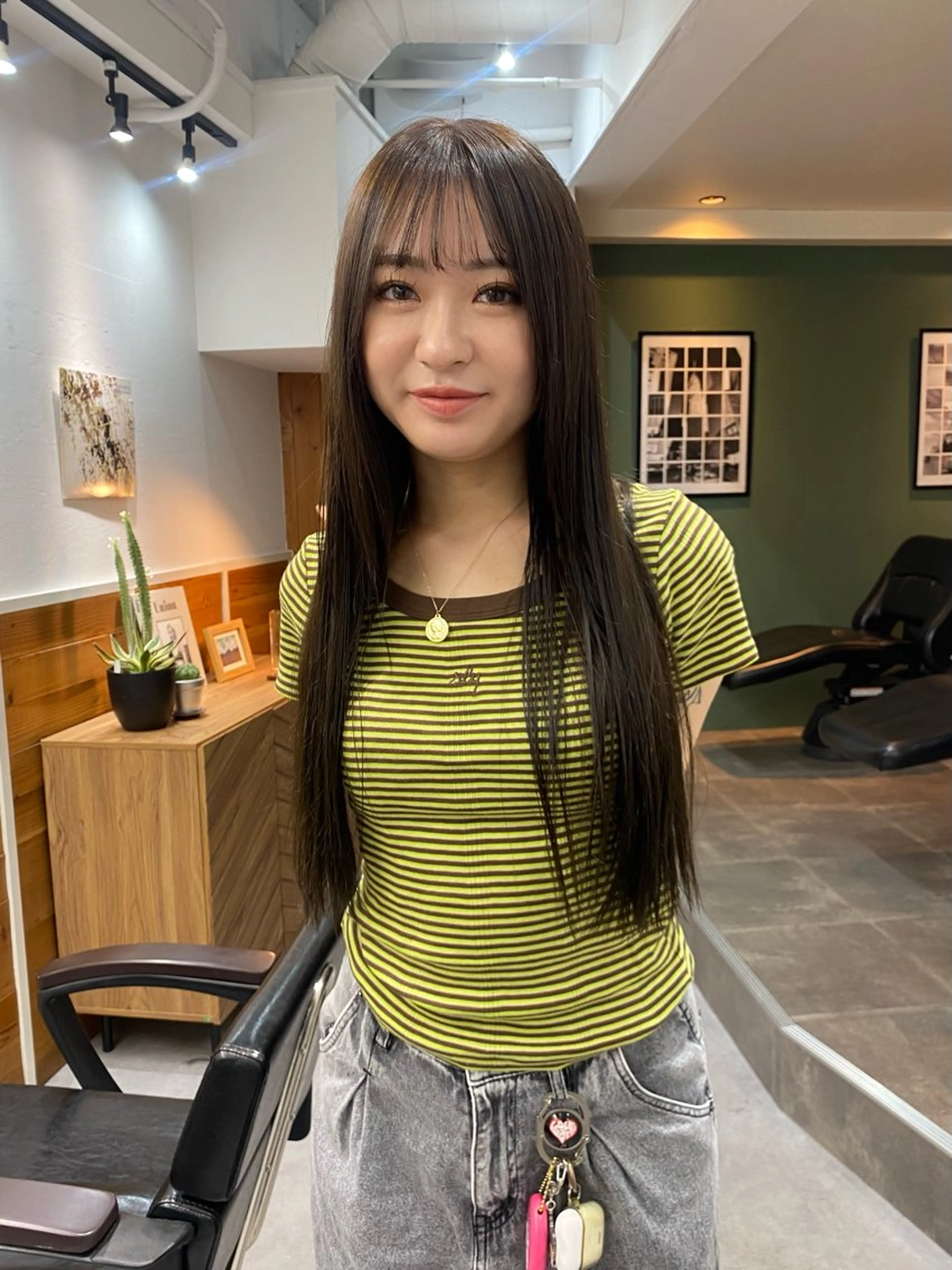 ロング カラー レイヤーボブ/ 艶カラー/サナ🌼のヘアスタイル