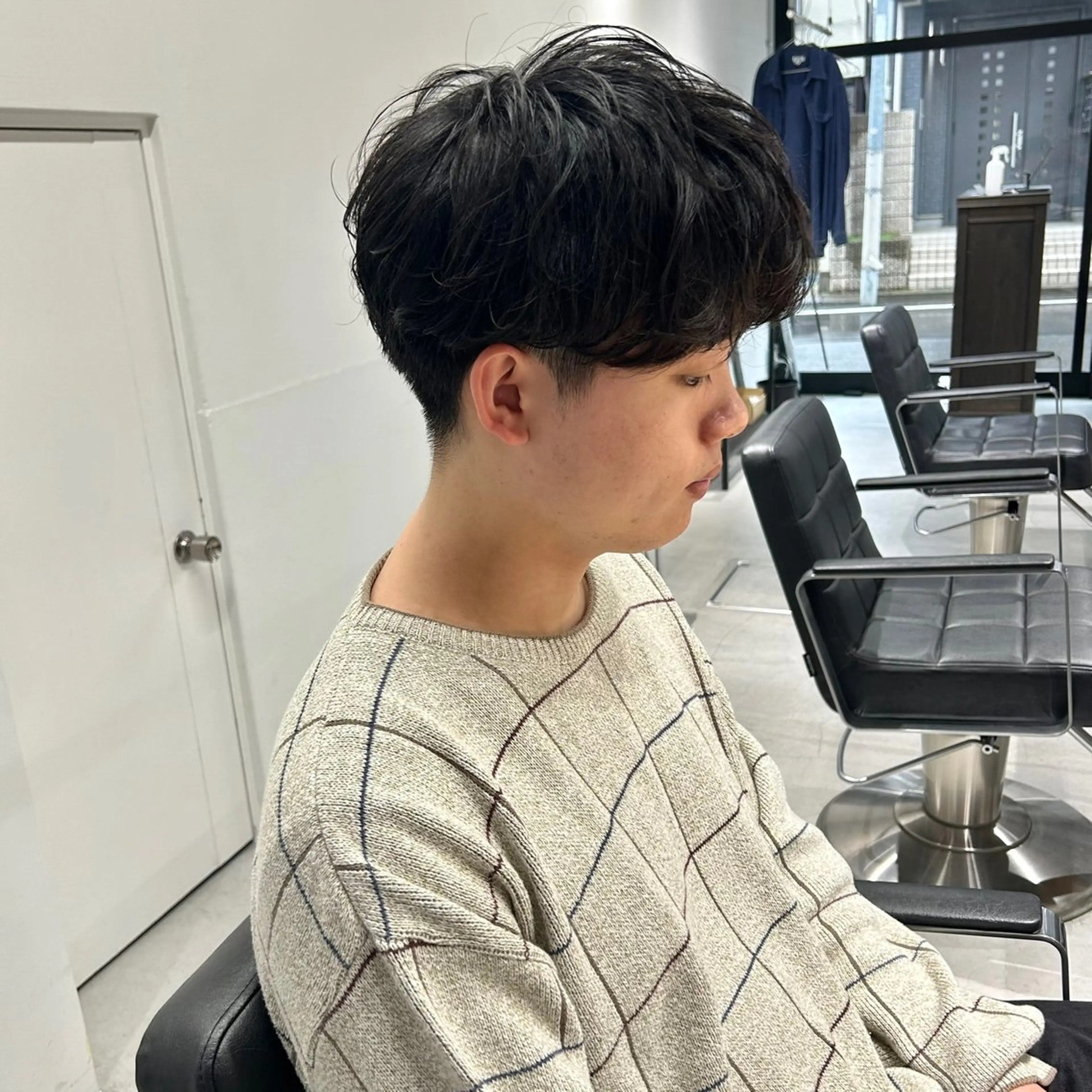 ショート パーマ メンズ fifth/メンズ パーマ/川﨑泰就のヘアスタイル