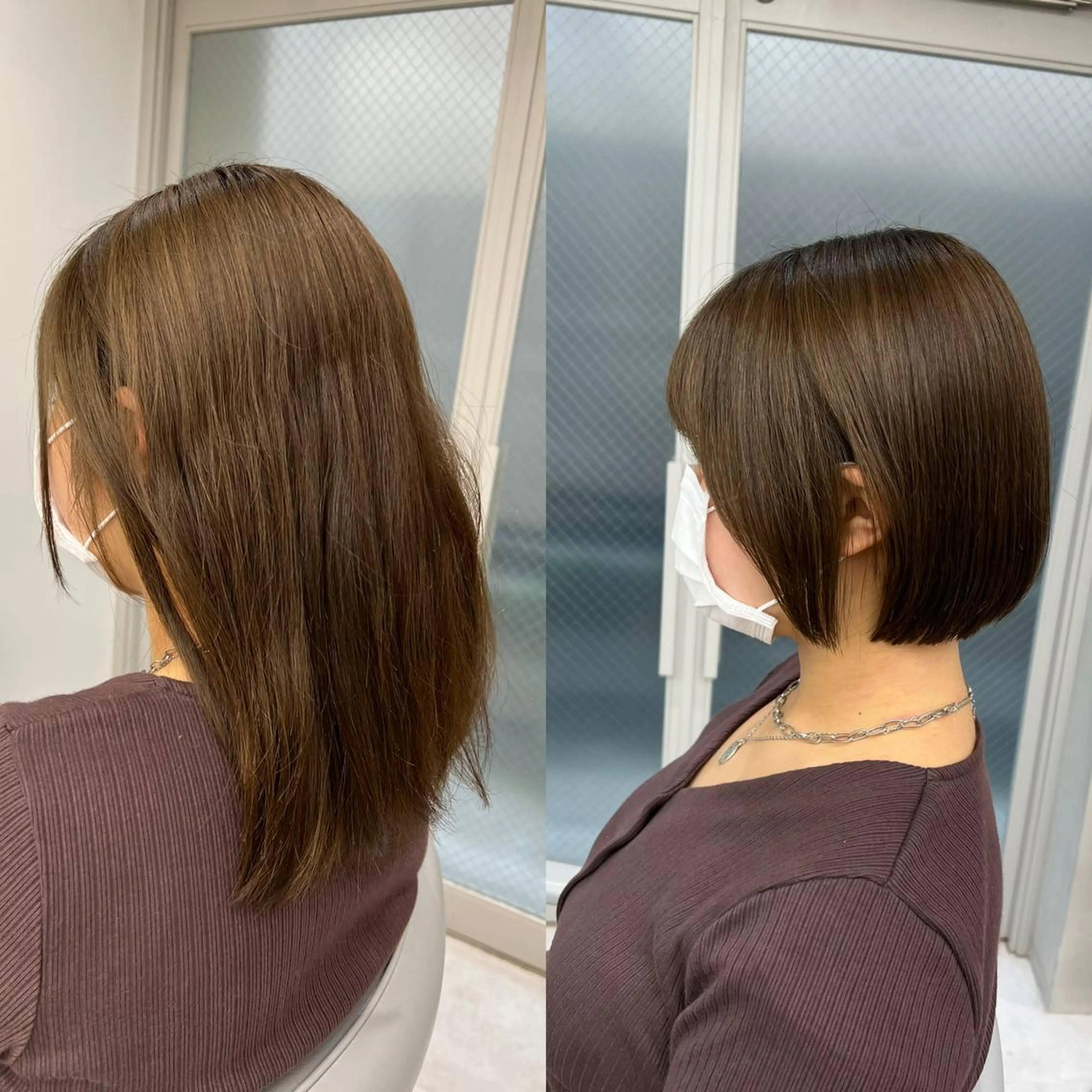 ショート カラー ショートヘア カット ヘアカラー トリートメント 【くせ毛さんのお悩み 解決🍀】栗橋のヘアスタイル