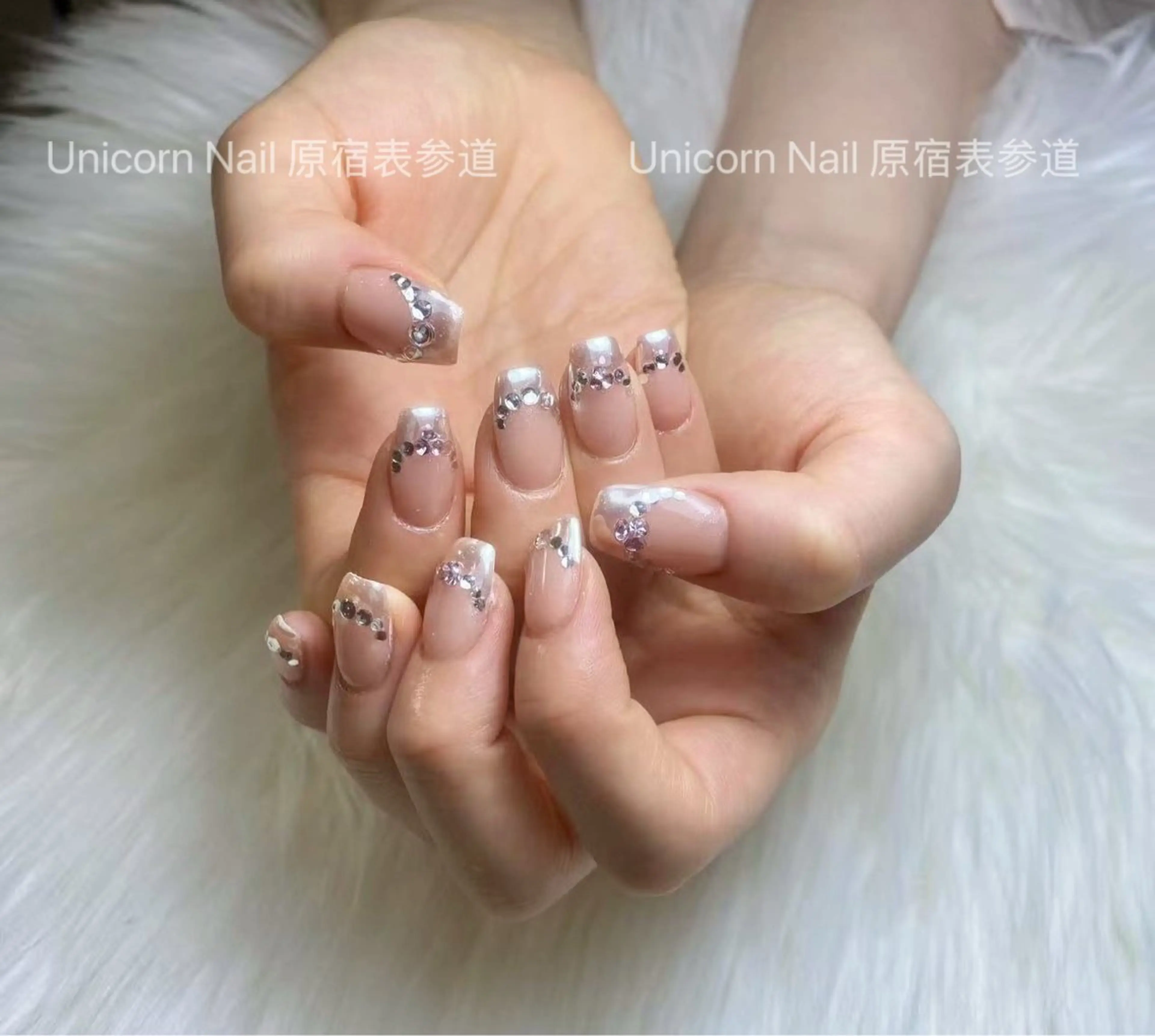 ネイル 持ち込み ハンドネイル Unicorn Nail原宿表参道のネイルデザイン