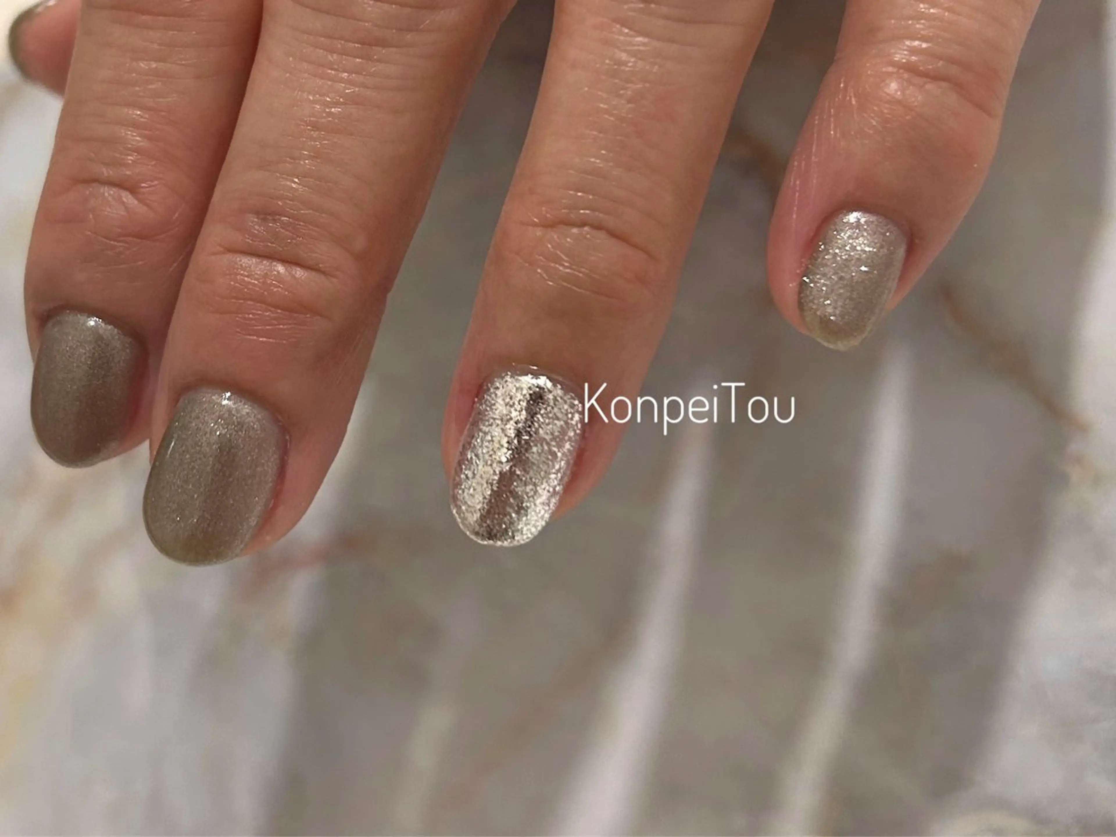 ネイル ハンドネイル おうちのネイルサロン　konpeiTou〜こんぺいとう〜所属・おうちのネイルサロン KonpeiTouのネイルデザイン