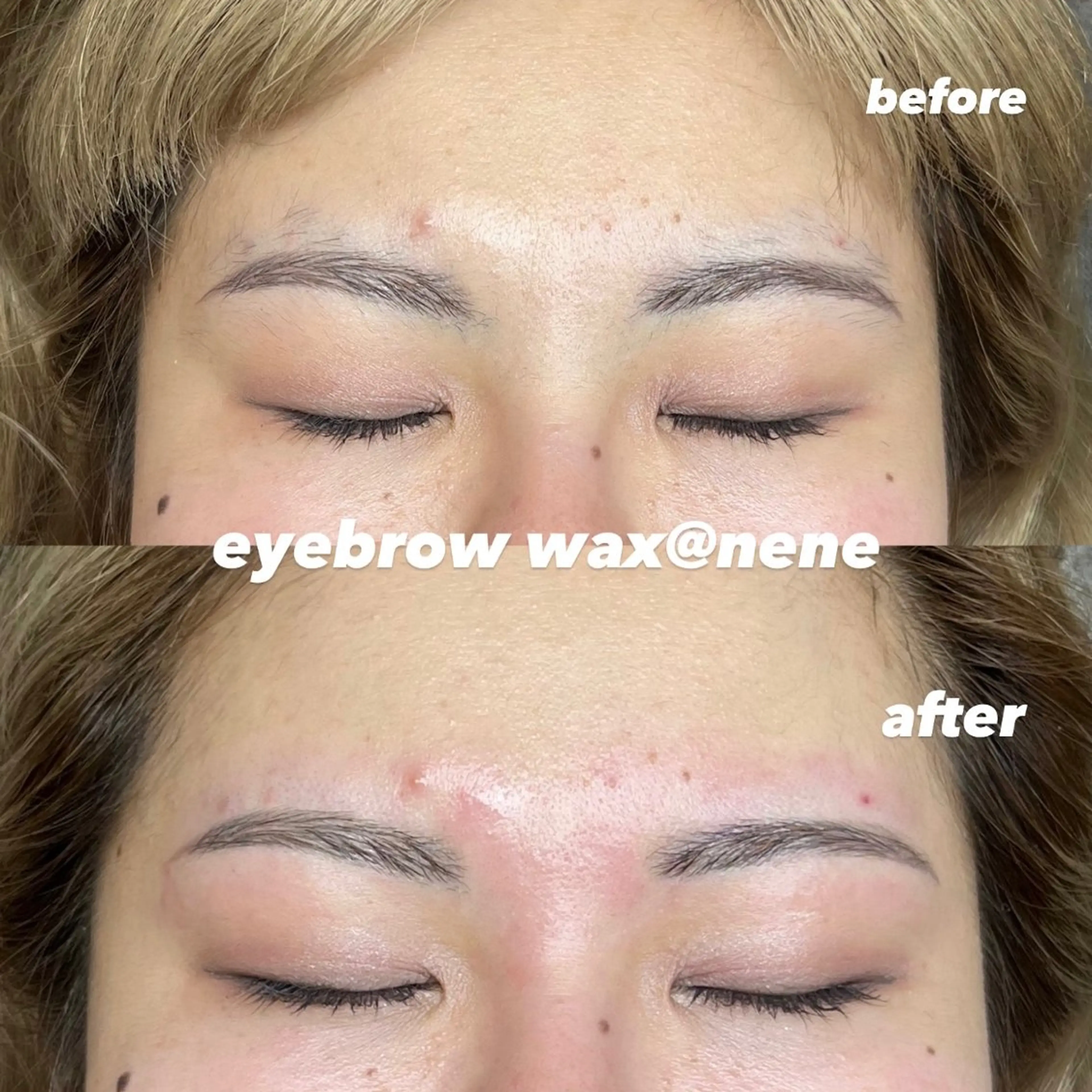 アイブロウ 垢抜け美眉wax 肌質改善🤍Neneの眉毛・アイブロウイメージ