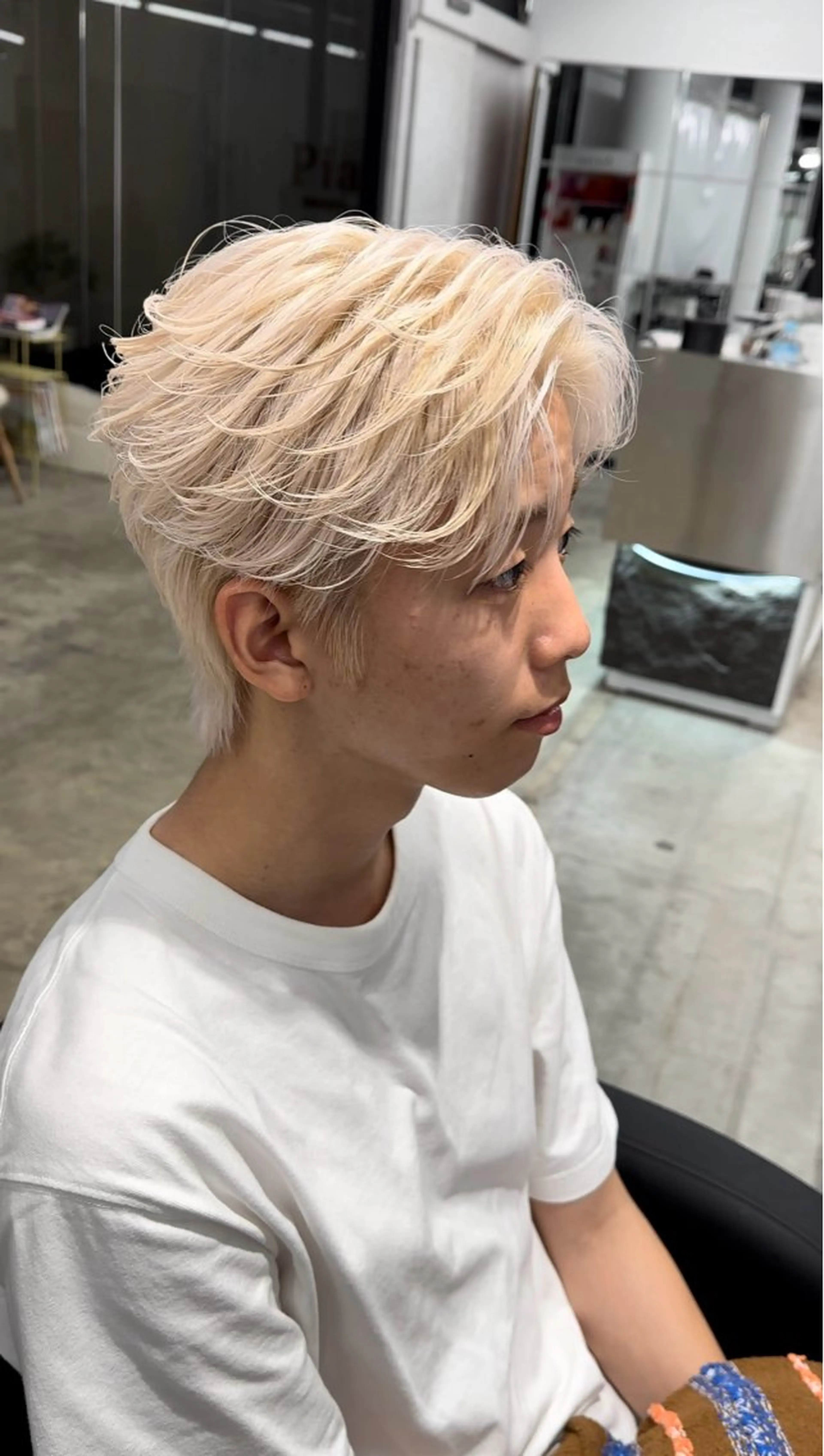 カラー メンズ ヘアカラー 【pia】 江田岳斗のヘアスタイル