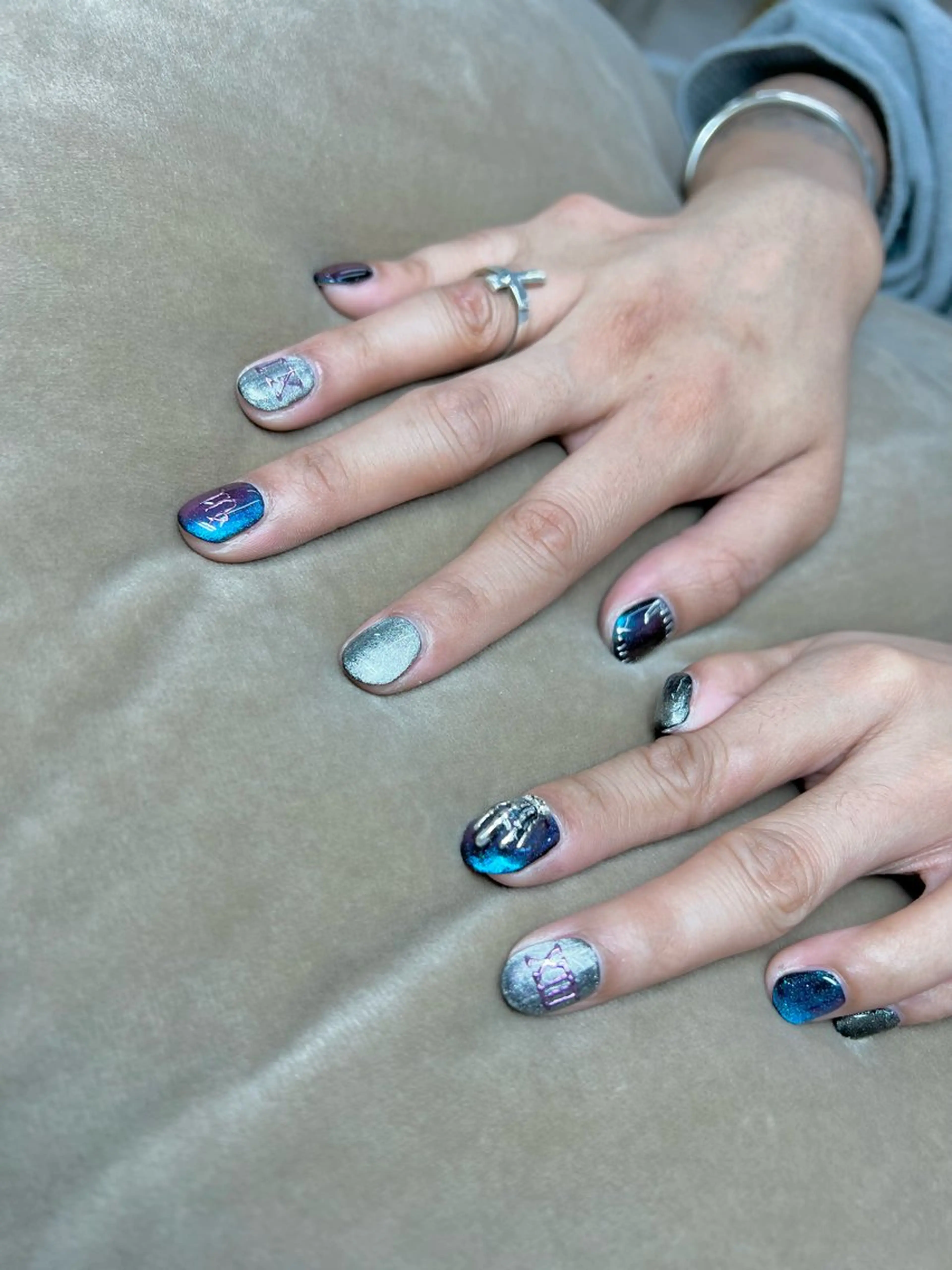 ネイル AISAフィル× ハードモチ最強のネイルデザイン