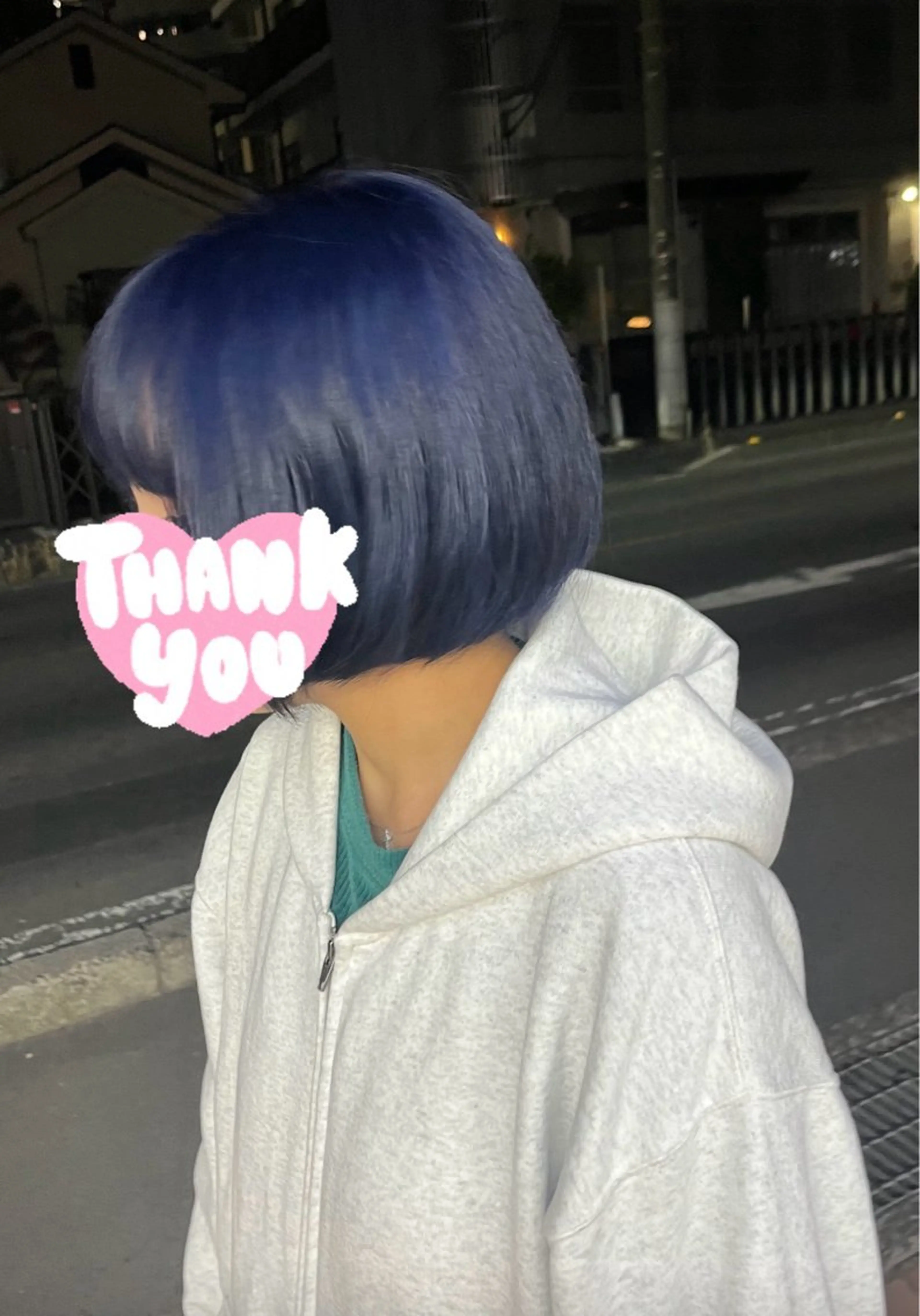 ミディアム カラー 鈴木 凜のヘアスタイル