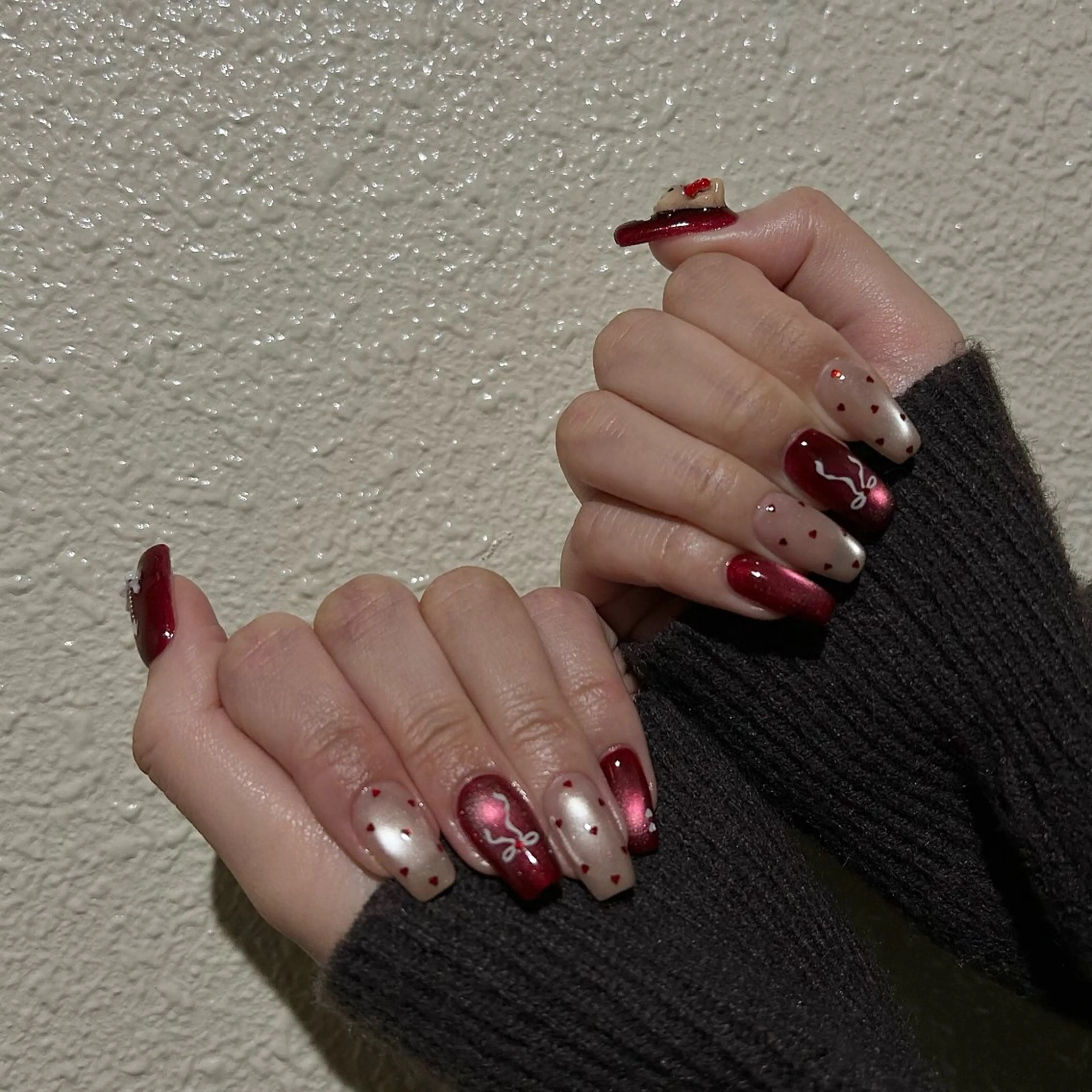 ネイル パラあり！フィルイン 美フォルムのネイルデザイン