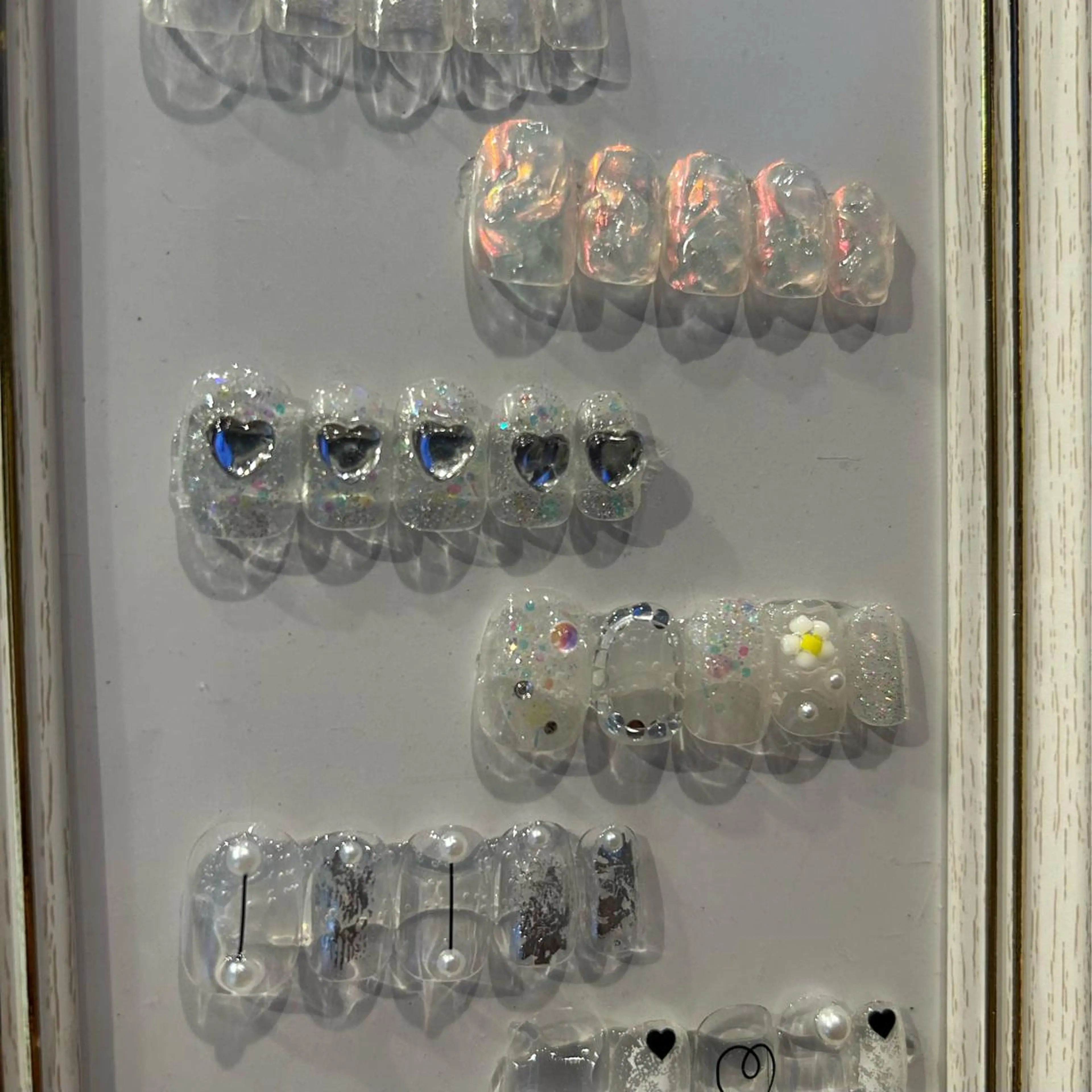 ネイル パラあり！フィルイン 美フォルムのネイルデザイン