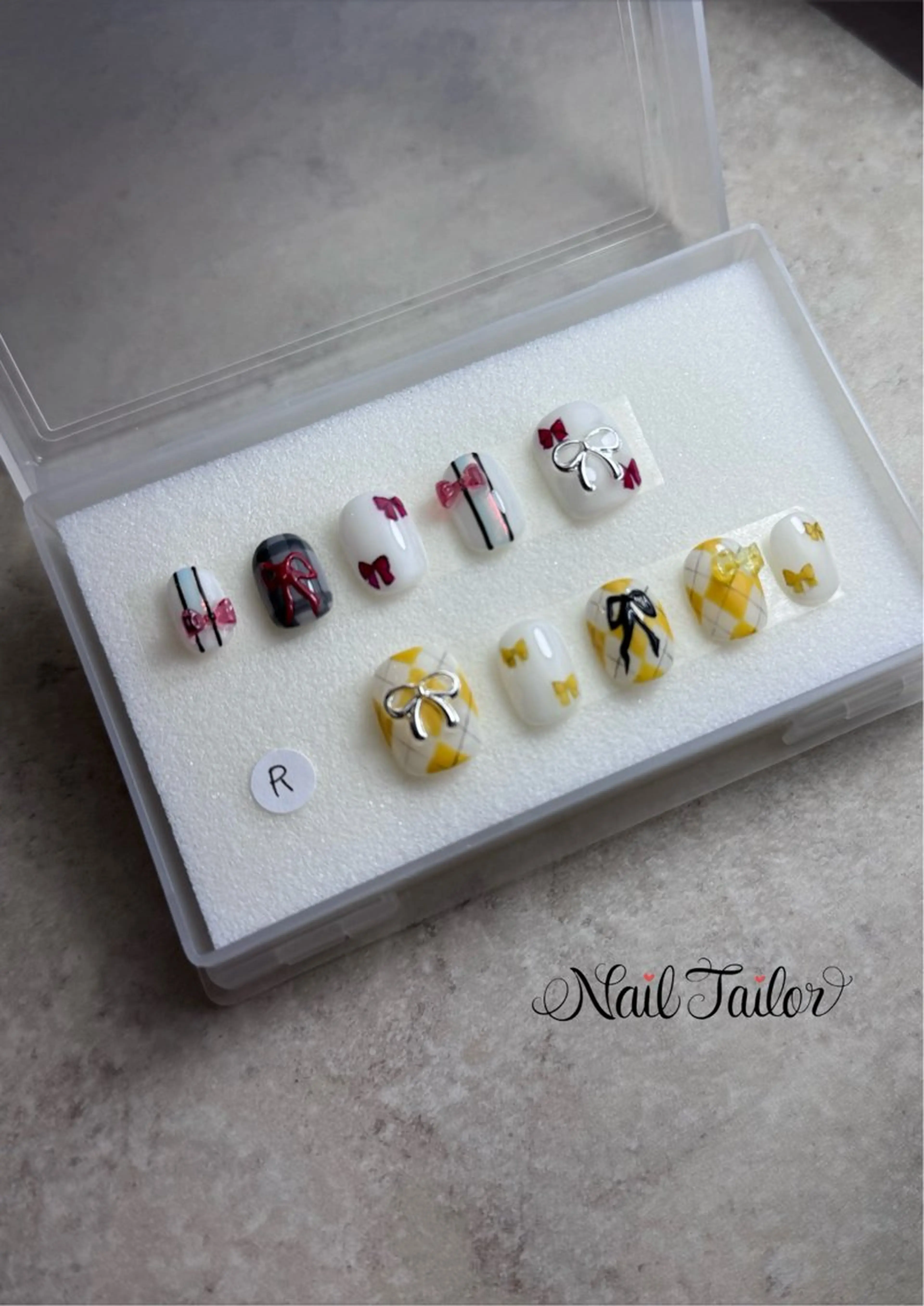 ネイル ネイルチップ ハンドネイル NailTailor ネイルテイラーのネイルデザイン