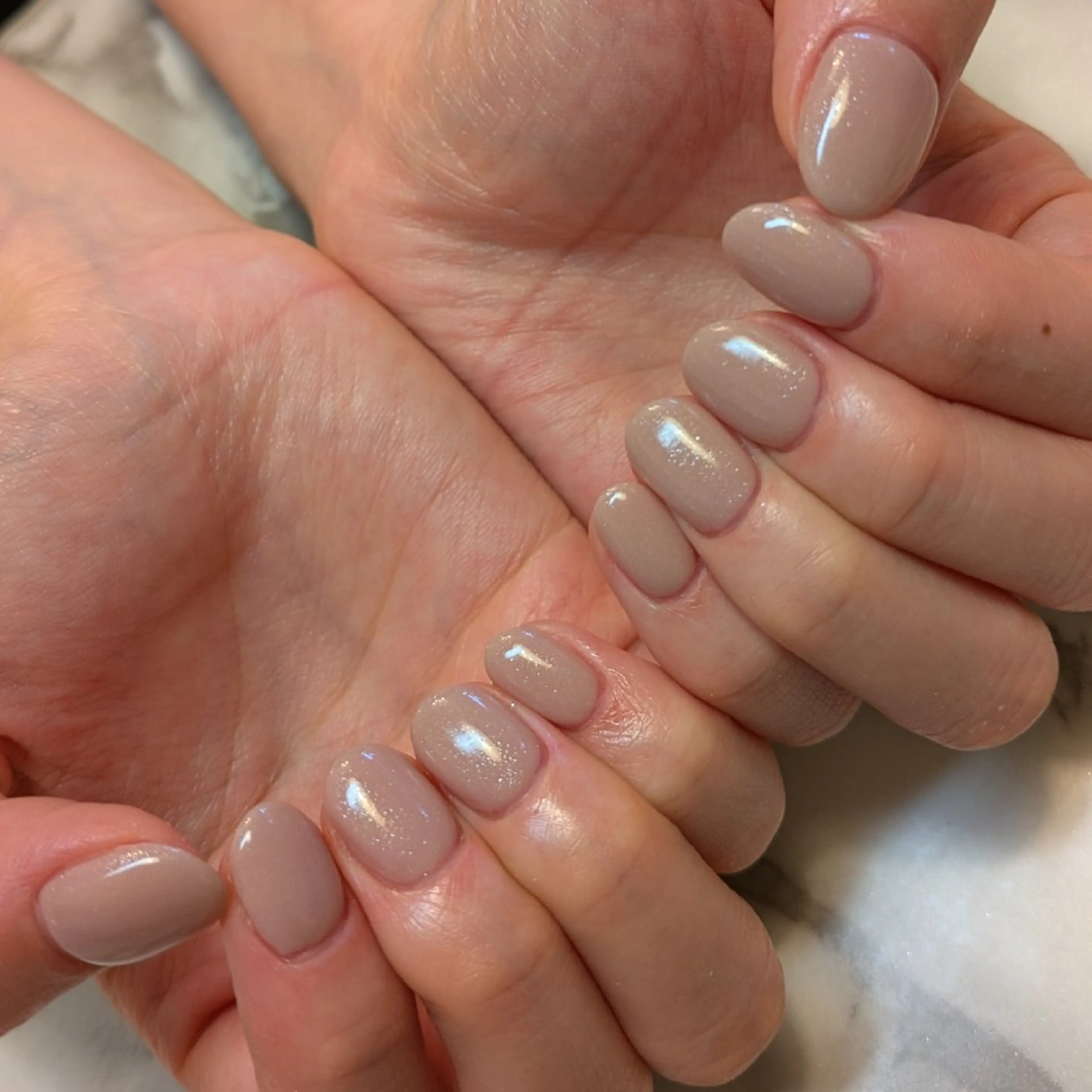 ネイル ワンカラーネイル ジェヌインネイル 河内のネイルデザイン