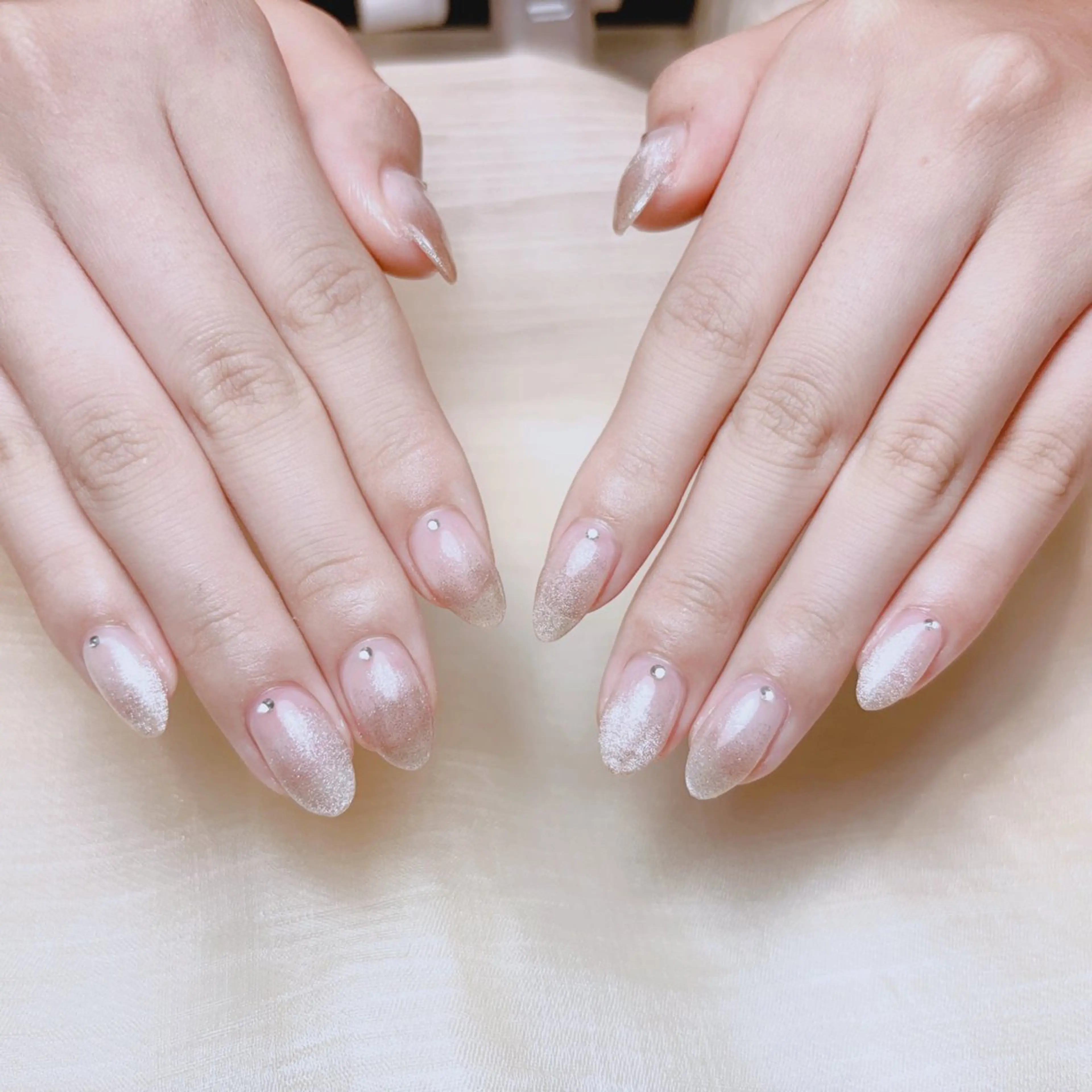 ネイル ハンドネイル H3 Nail Tsuki🦋💙のネイルデザイン
