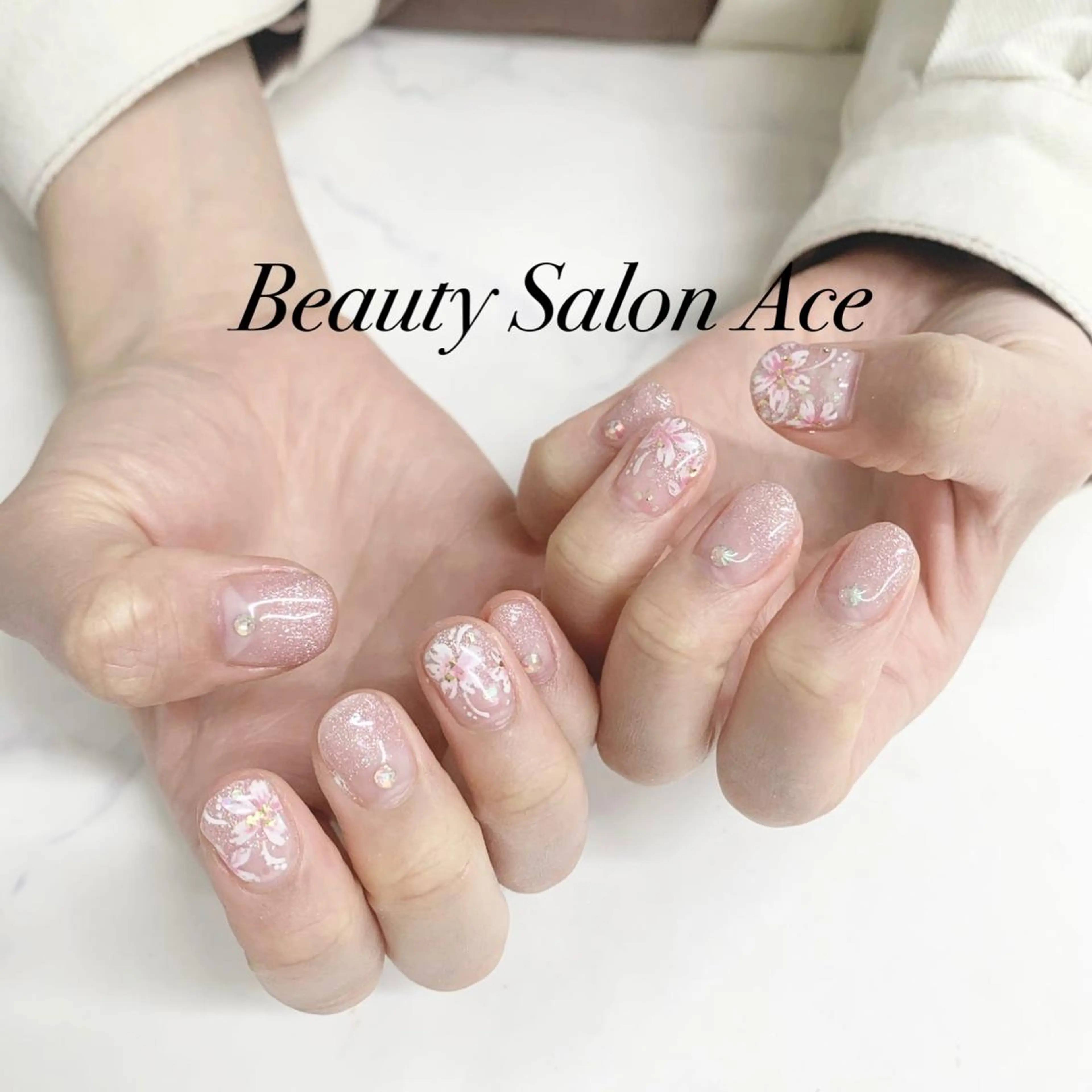 ネイル ラメ(グリッター) メンズネイル 春ネイル ハンドネイル ハンドケア Beauty Salon Ace(ネイルサロン エース)所属・池袋フィルイン Ace♡Nailのネイルデザイン